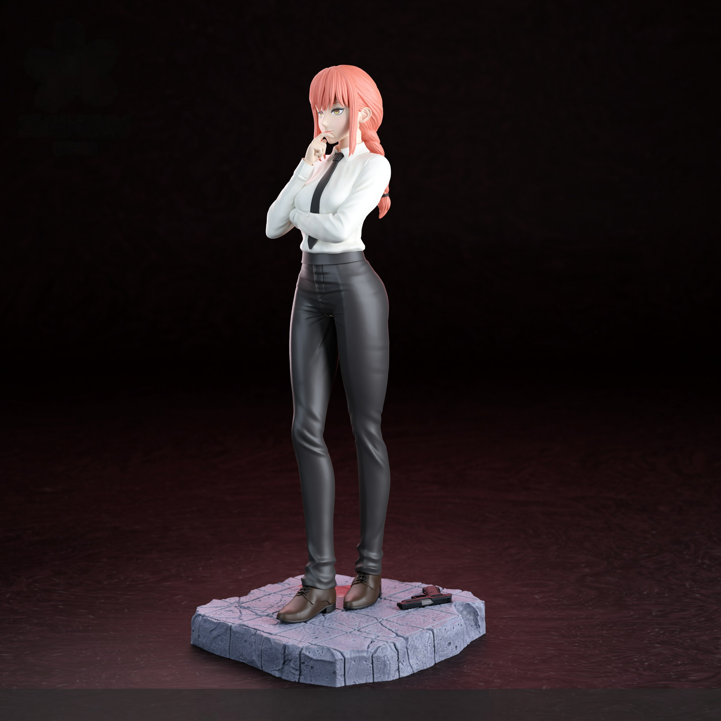 1426 Makima Special Edition - Chainsaw Man - STL 3D Print Files - 3D Printed Garage Kit ガレージキット Resin Model Scale Figure フィギュア