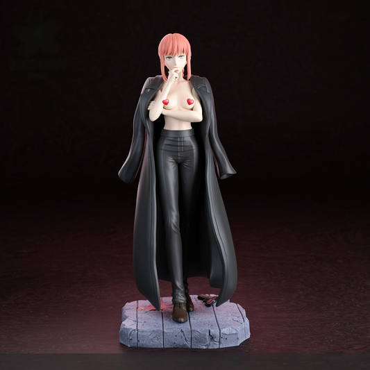 1426 Makima Special Edition - Chainsaw Man - STL 3D Print Files - 3D Printed Garage Kit ガレージキット Resin Model Scale Figure フィギュア