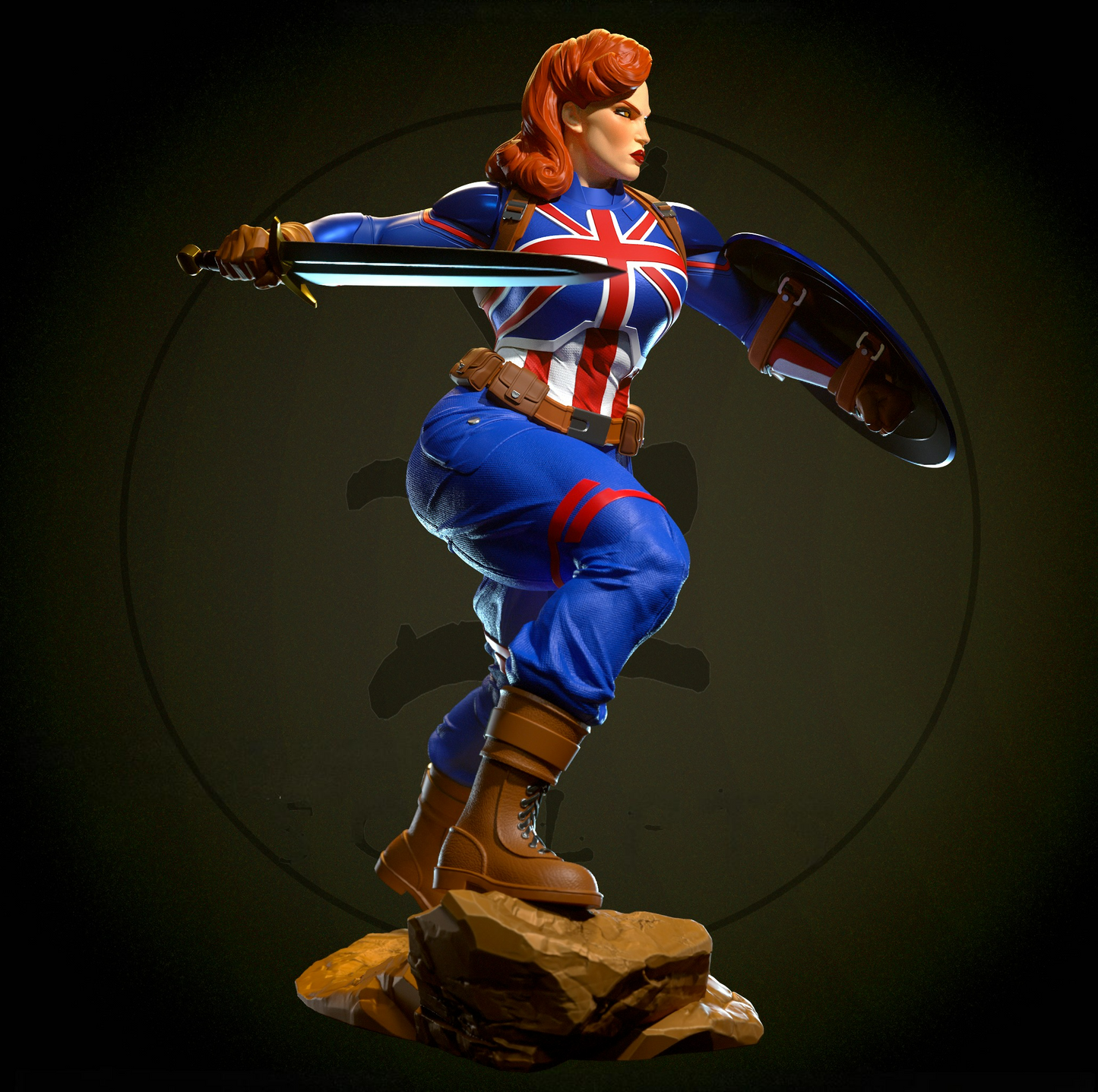 Captain Carter Special Edition 1/8 Scale