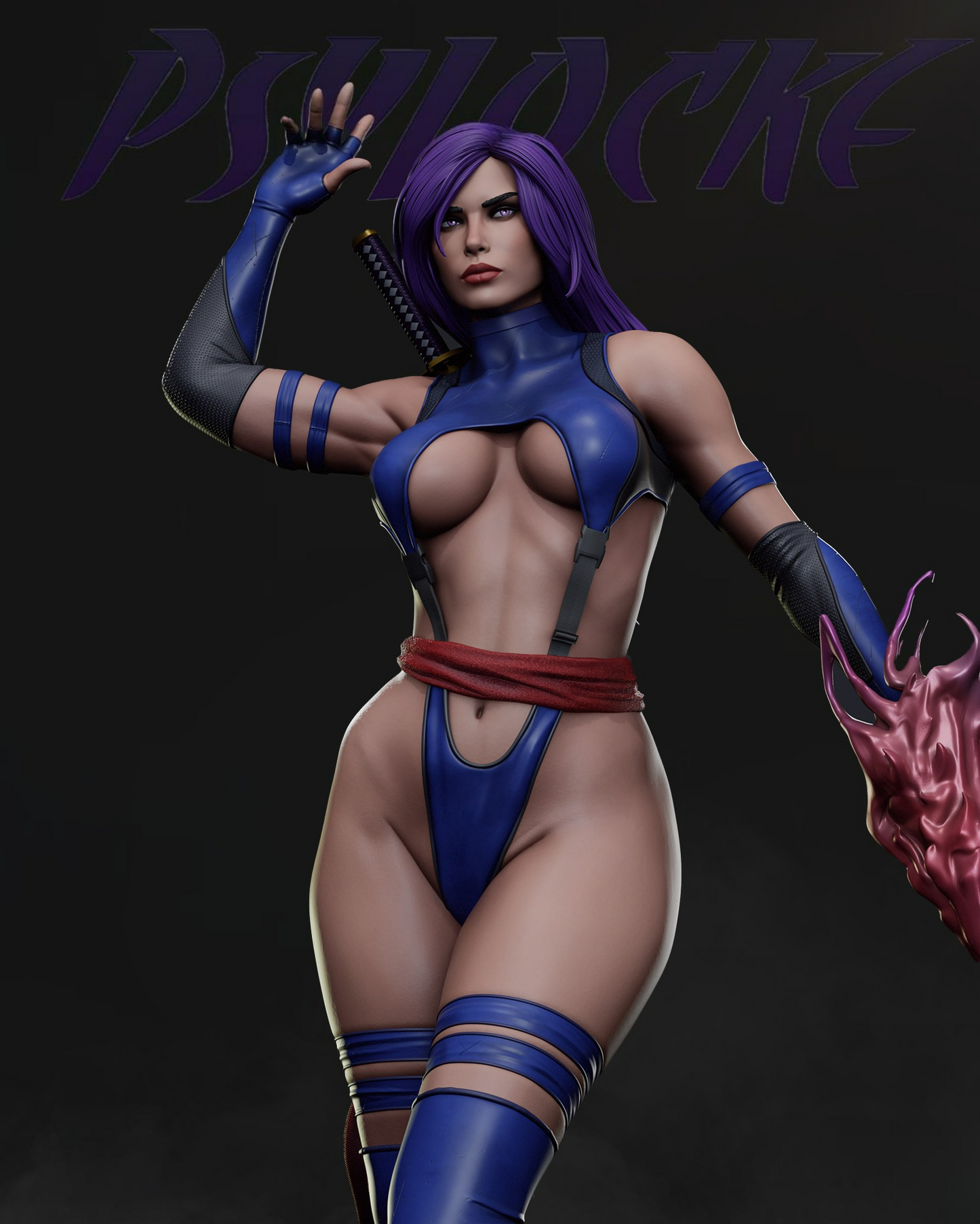 Psylocke Special Edition 1/8 Scale