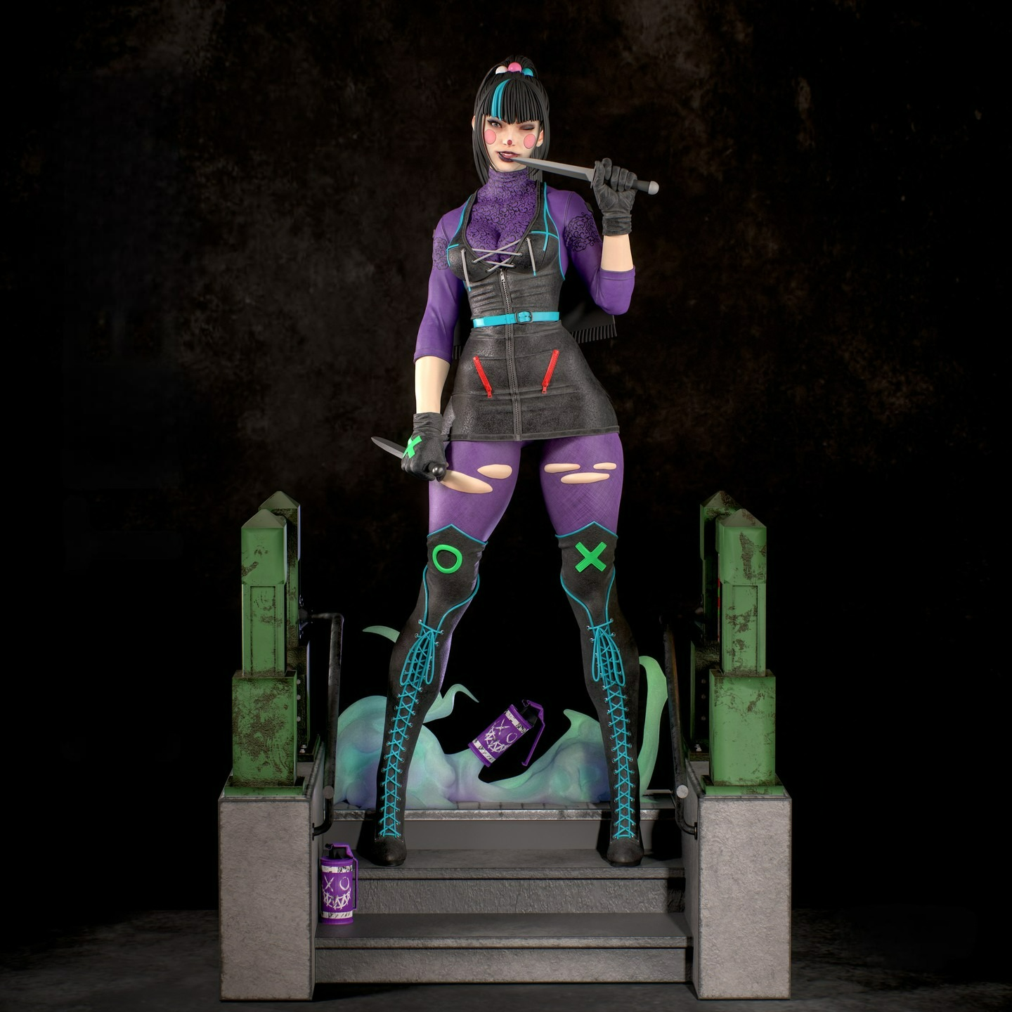 Punchline 1/8 Scale