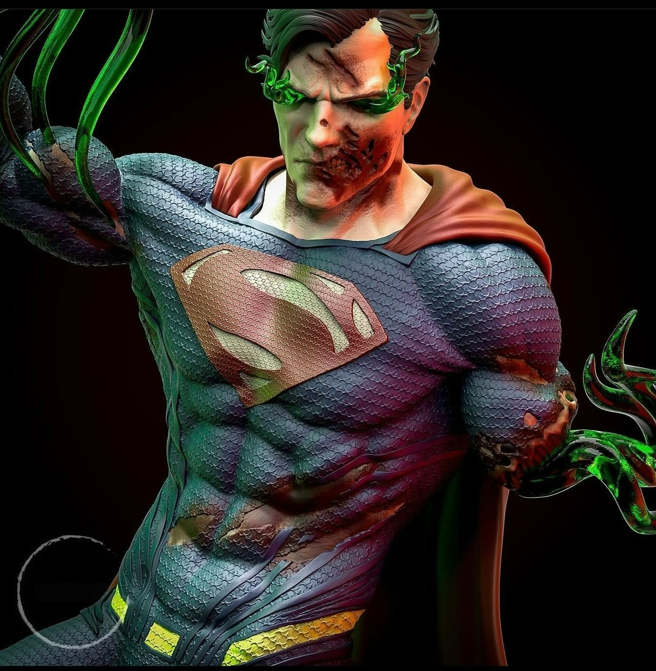 Zombie Superman 1/8 Scale