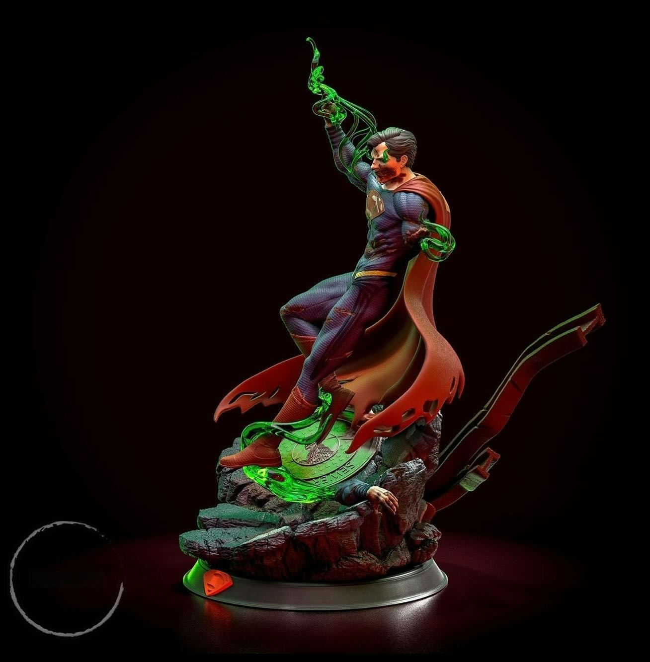Zombie Superman 1/8 Scale
