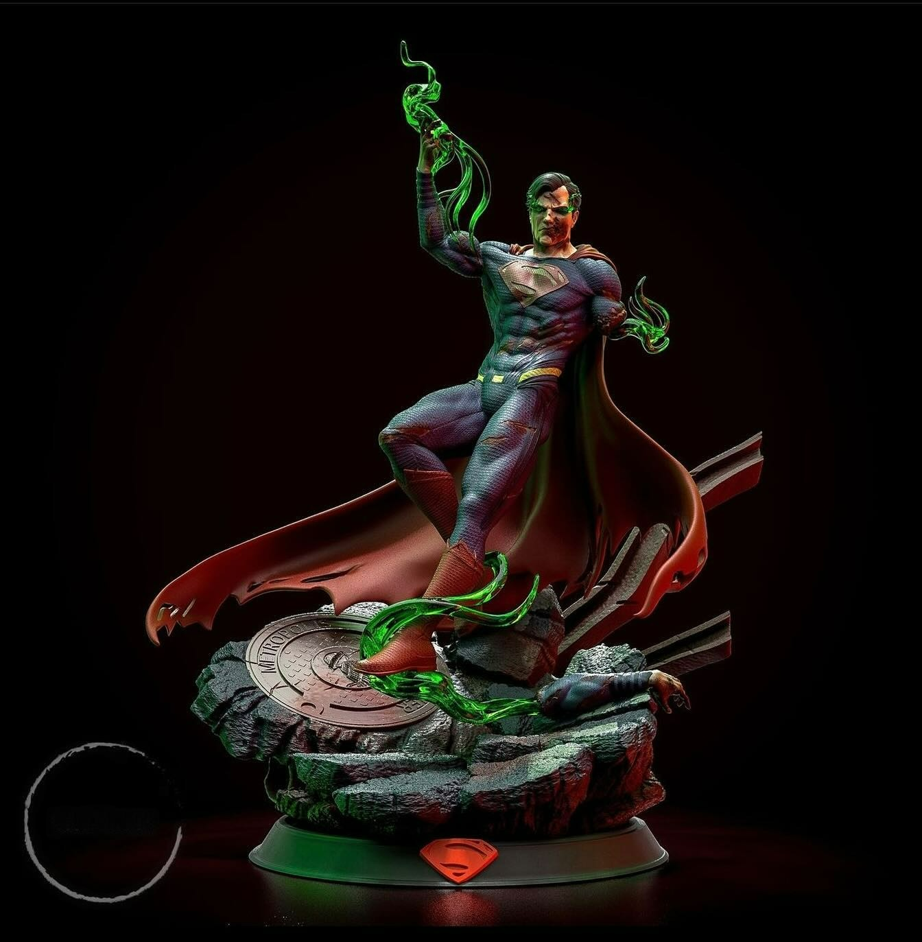 Zombie Superman 1/8 Scale