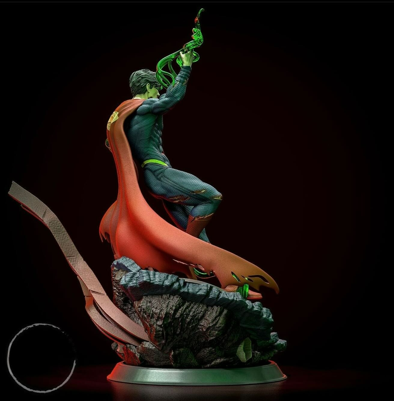 Zombie Superman 1/8 Scale