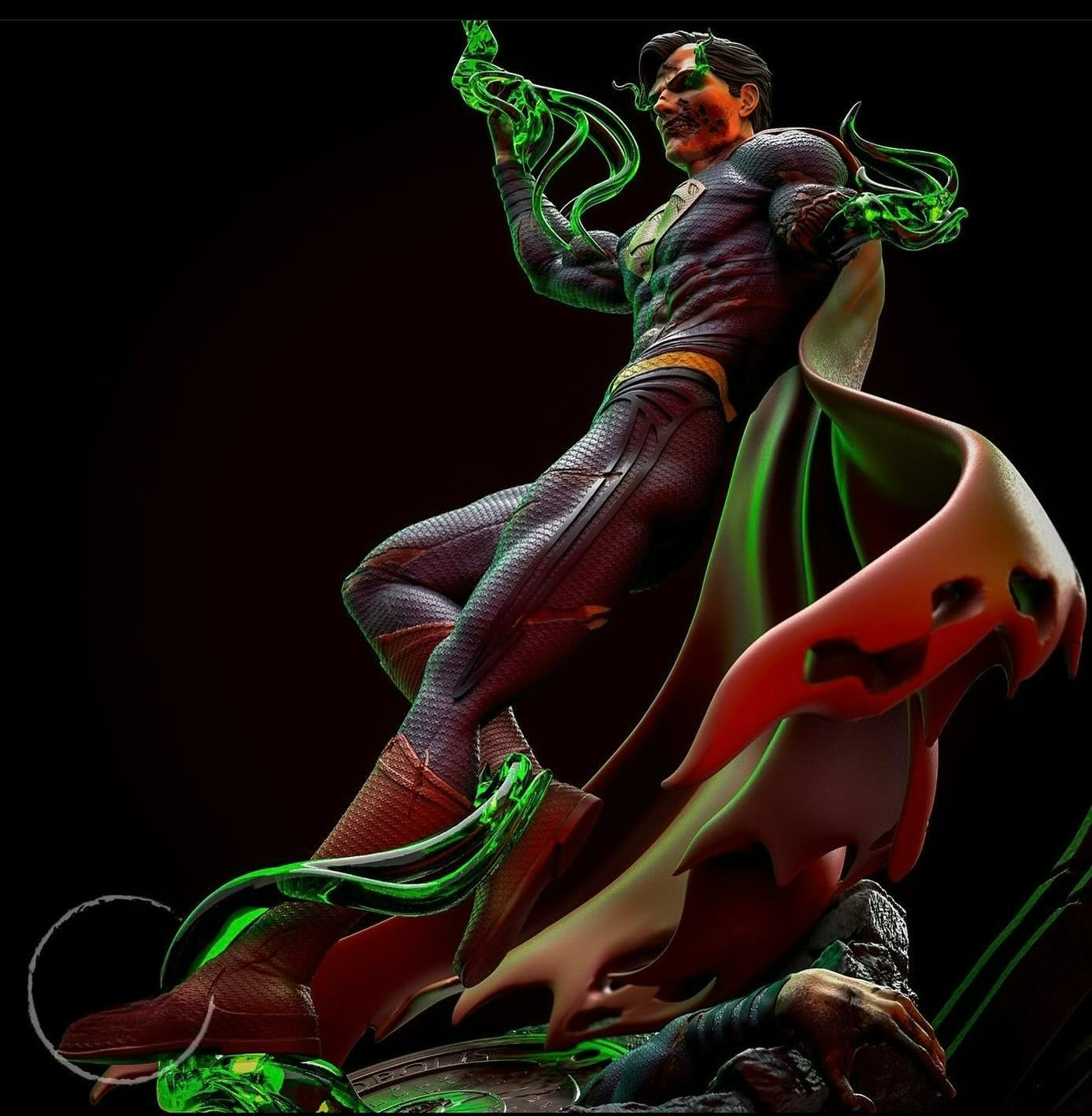 Zombie Superman 1/8 Scale