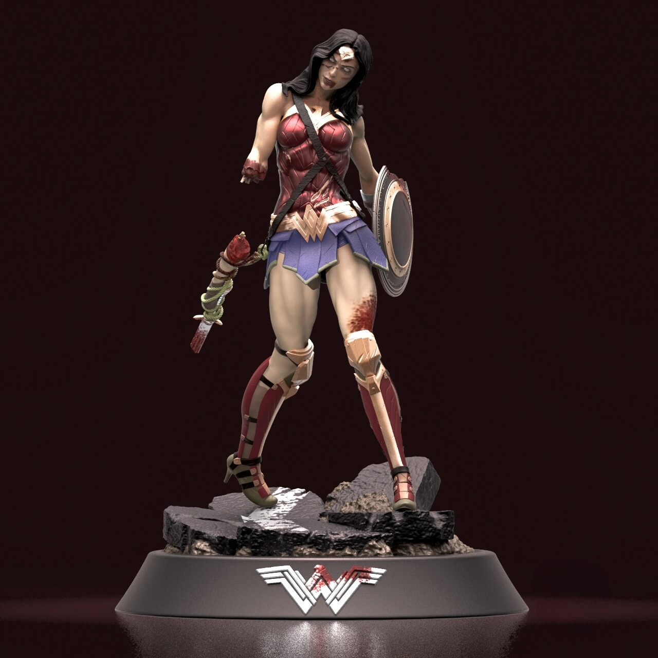 Zombie Wonder Woman Special Edition 1/8 Scale
