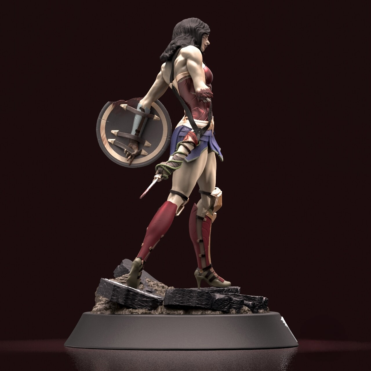 Zombie Wonder Woman Special Edition 1/8 Scale