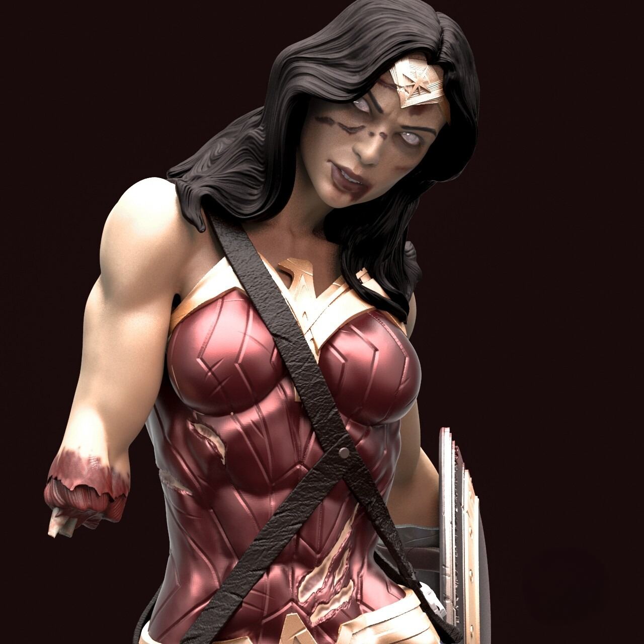 Zombie Wonder Woman Special Edition 1/8 Scale