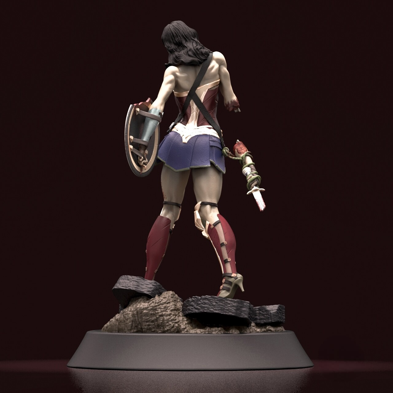 Zombie Wonder Woman Special Edition 1/8 Scale