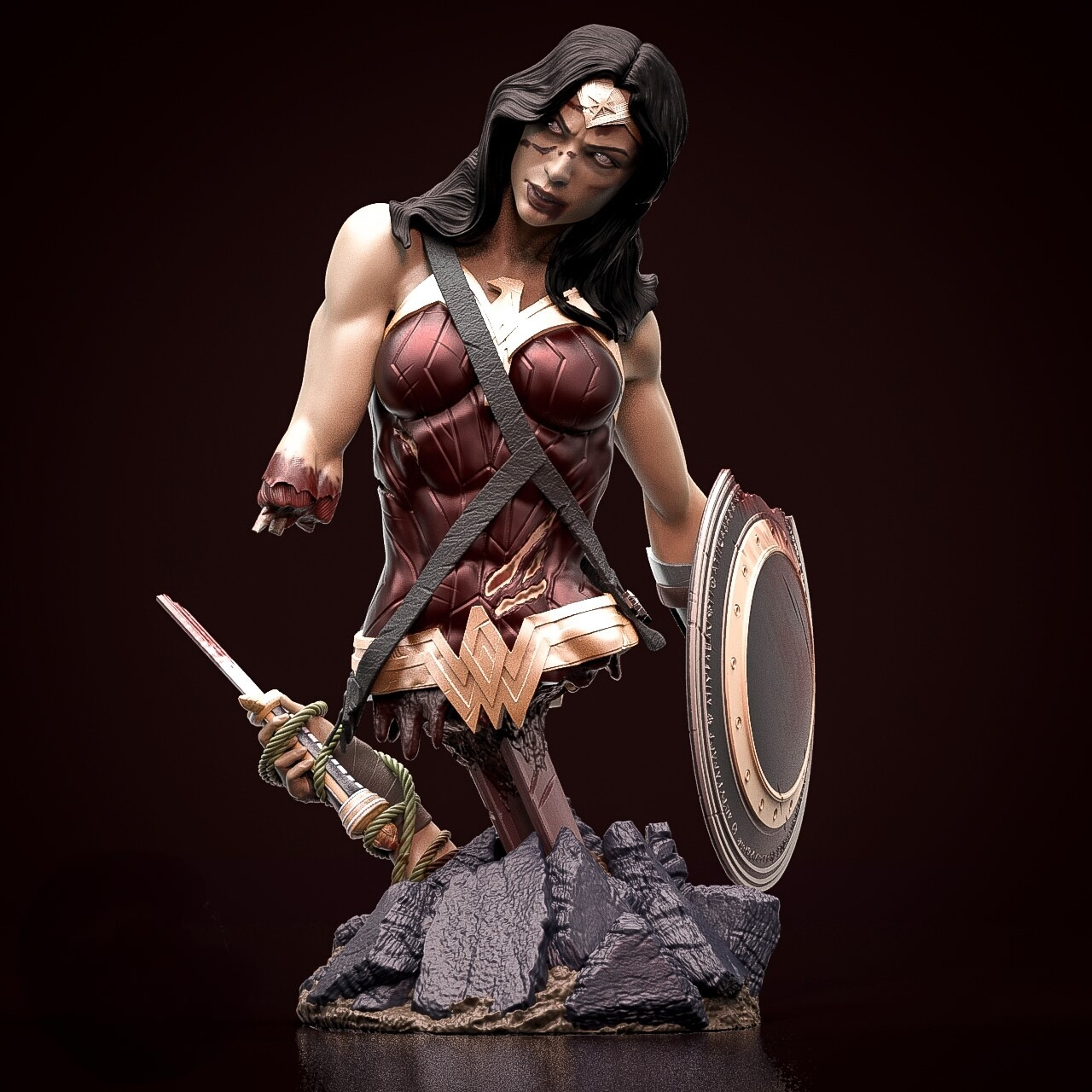 Zombie Wonder Woman Special Edition 1/8 Scale