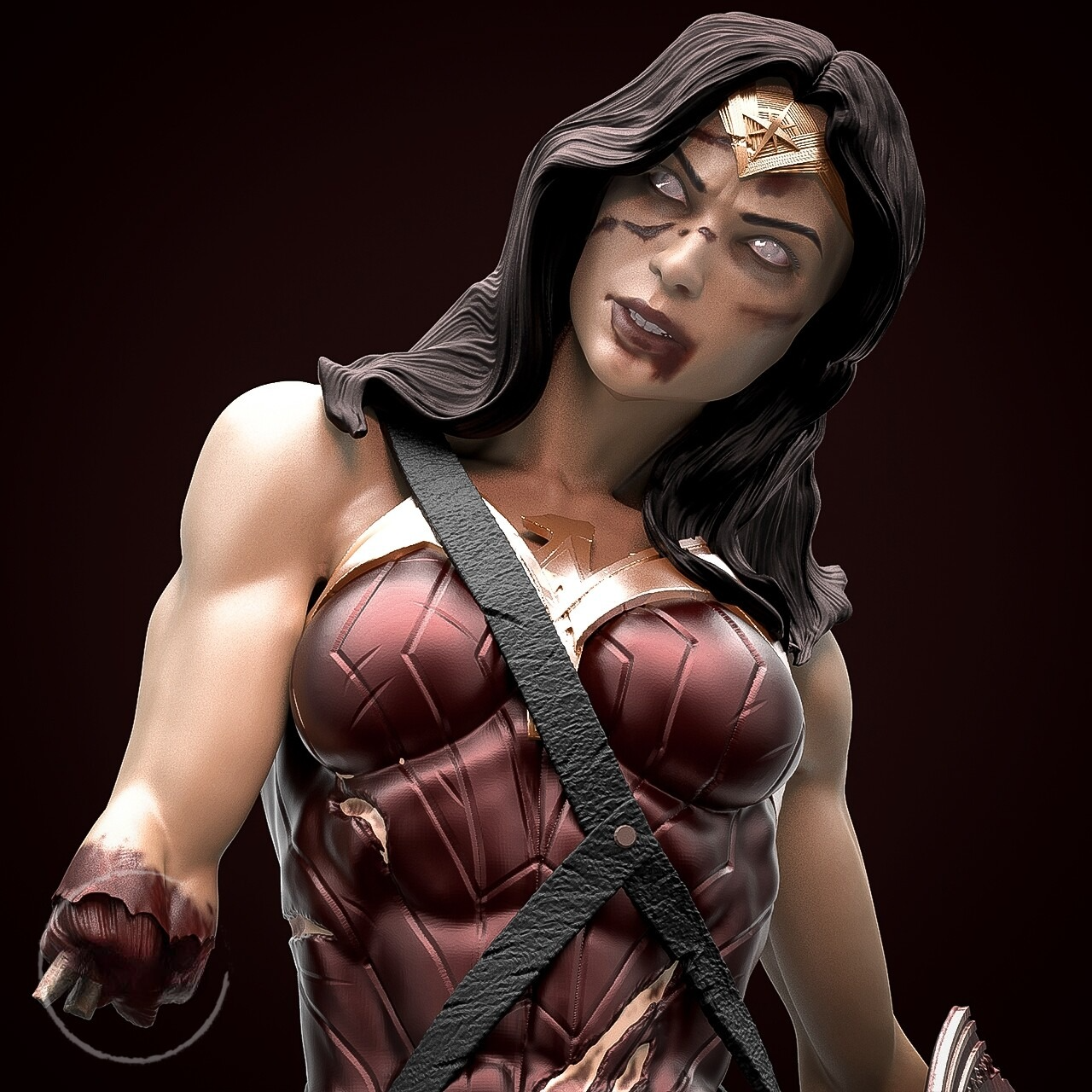 Zombie Wonder Woman Special Edition 1/8 Scale