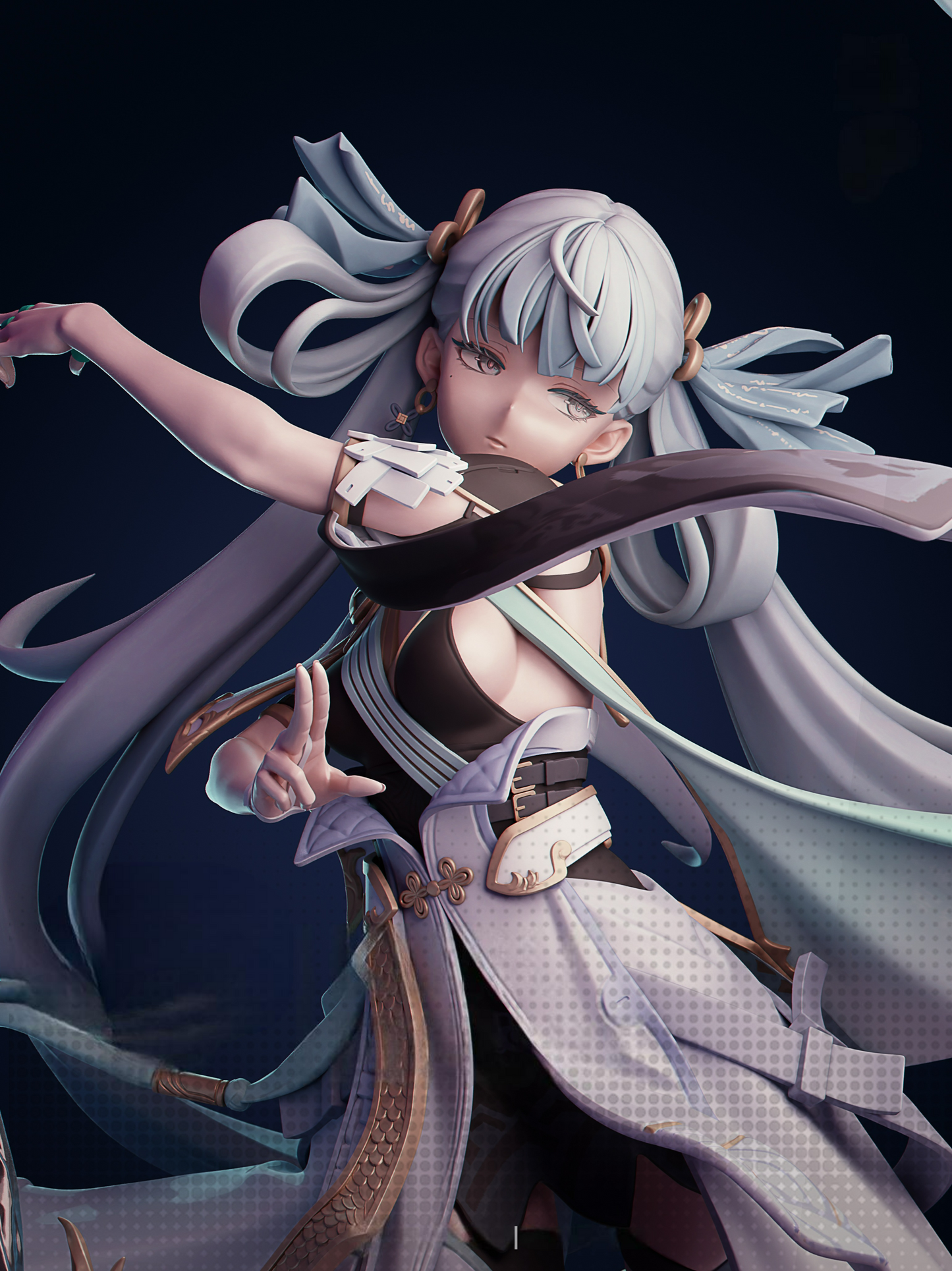 Wuthering Waves 鳴潮 Jinhsi 1/7 Scale ガレージキット