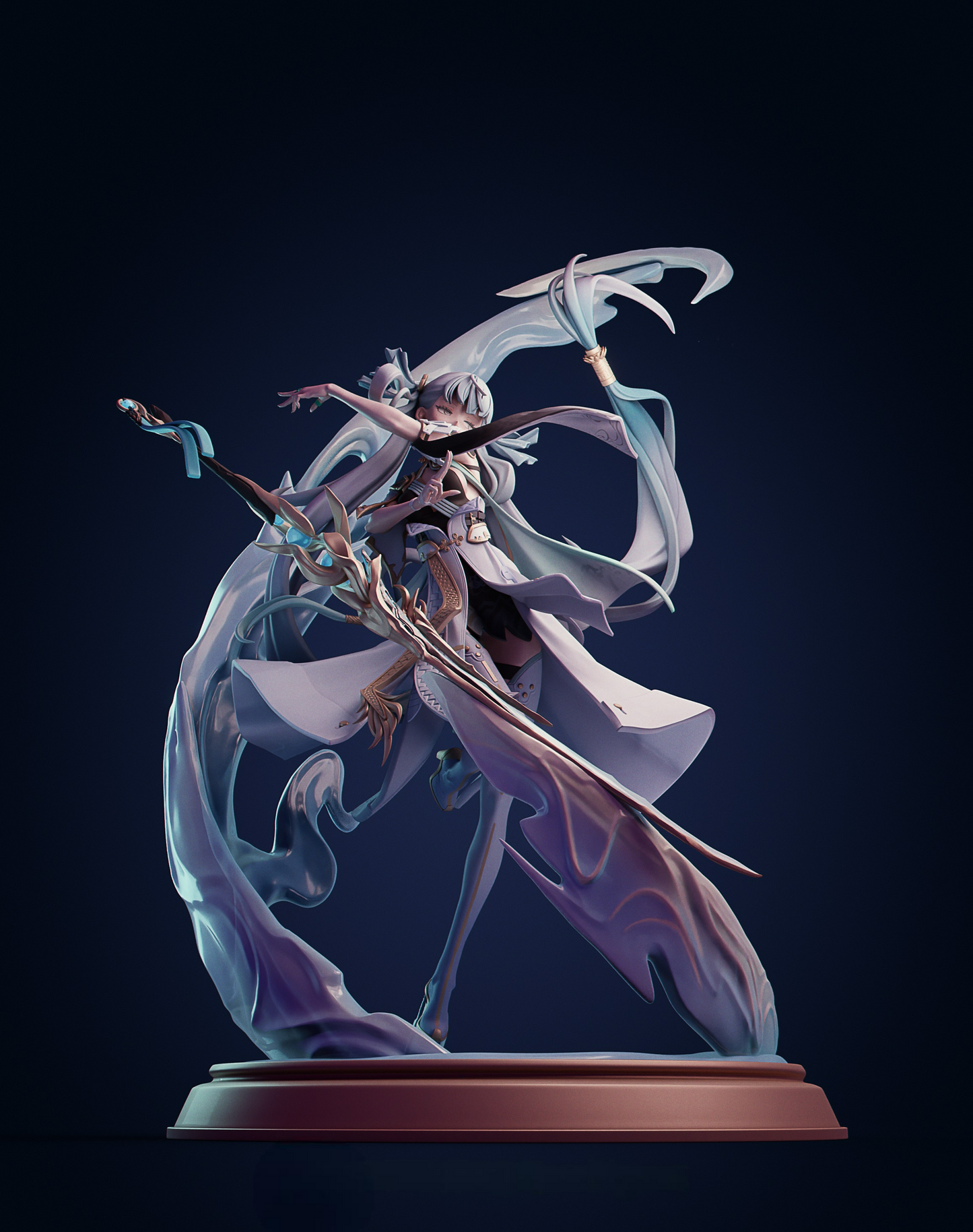 Wuthering Waves 鳴潮 Jinhsi 1/7 Scale ガレージキット