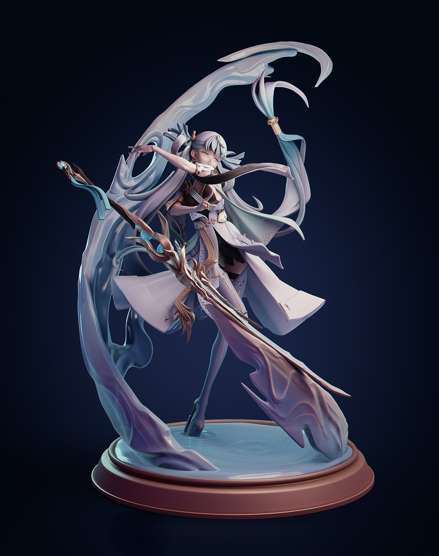 Wuthering Waves 鳴潮 Jinhsi 1/7 Scale ガレージキット