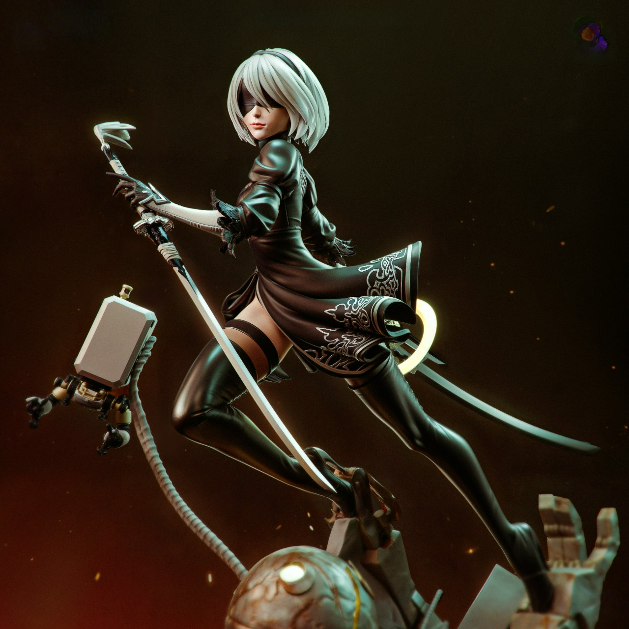 2B - Nier Automata - 1/8