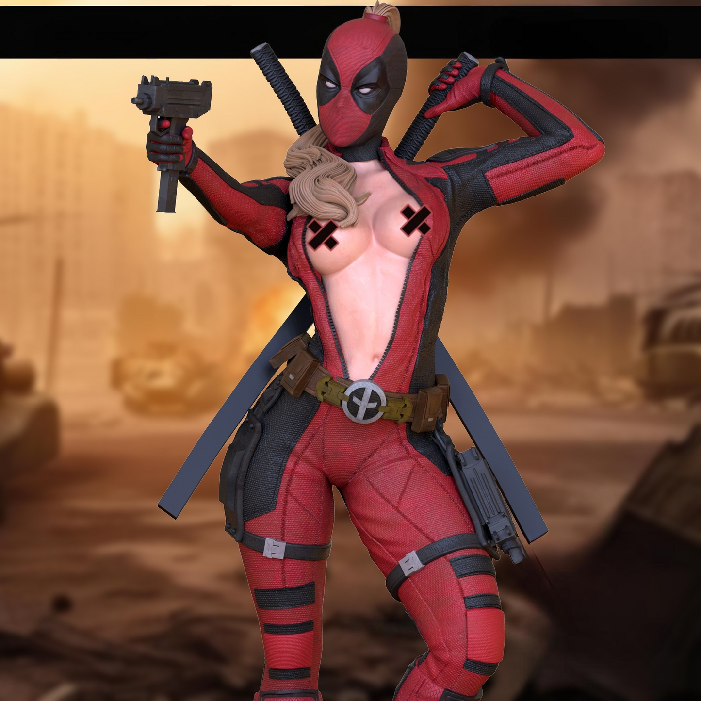 Lady Deadpool Special Edition 1/8 Scale