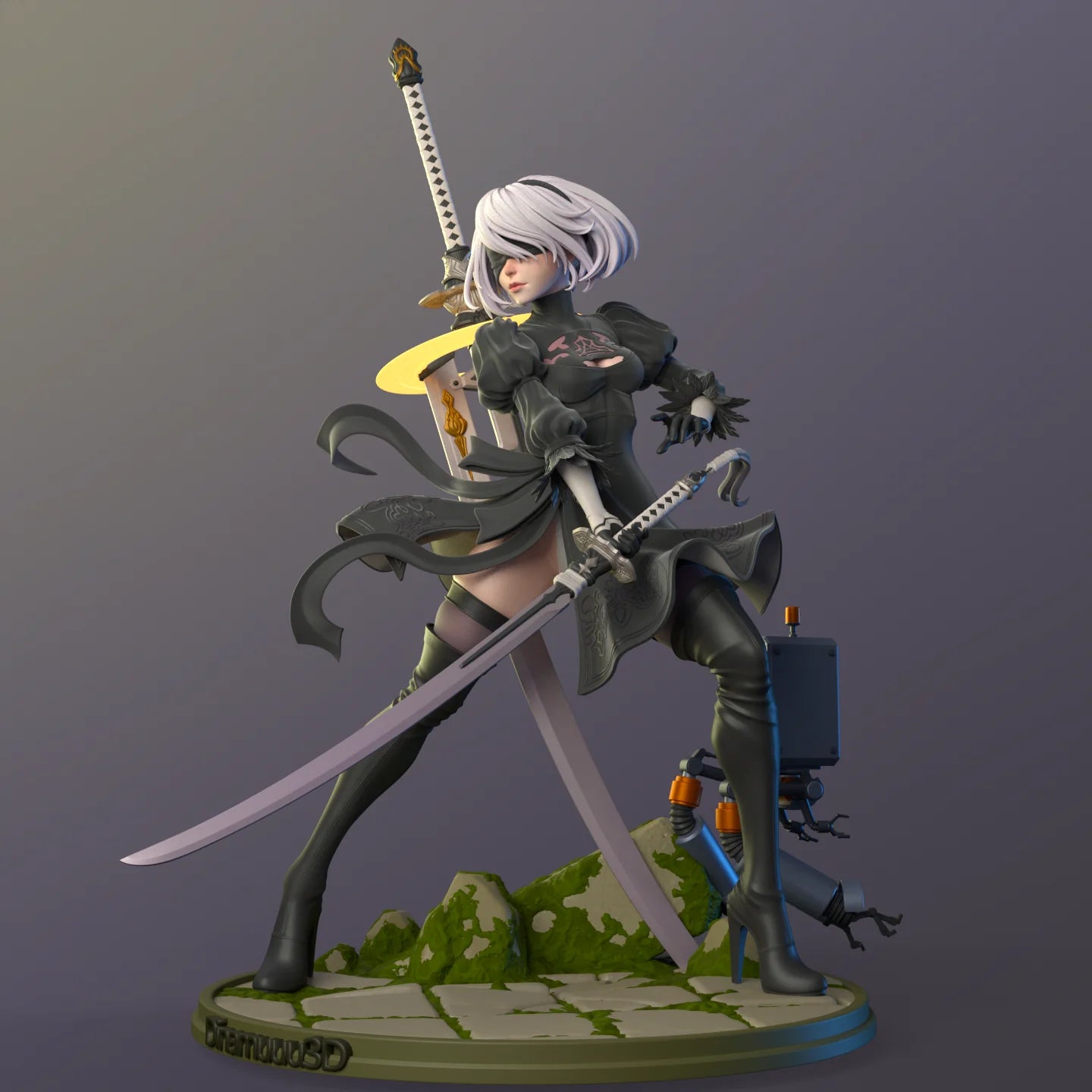 2B - Nier Automata - STL 3D Print Files