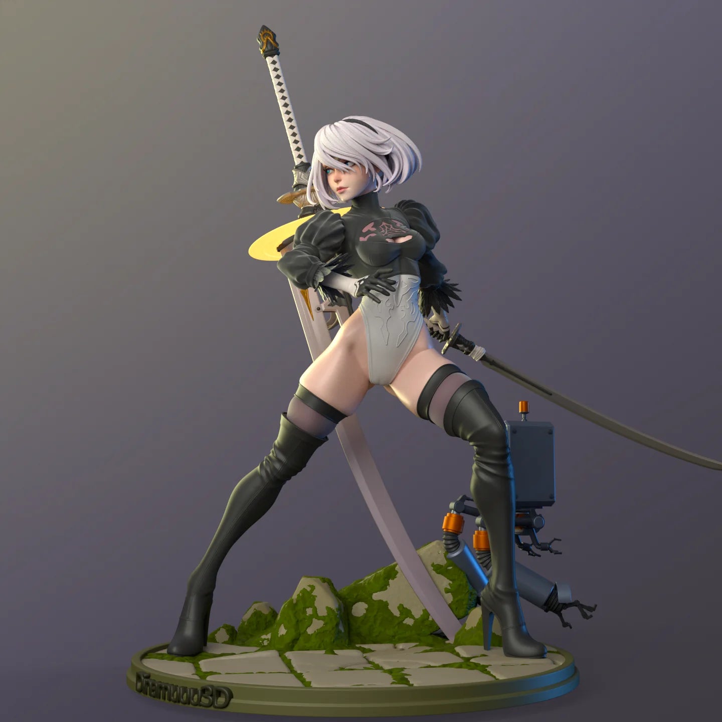 2B - Nier Automata - STL 3D Print Files