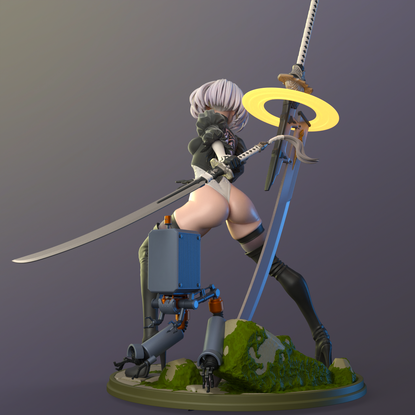2B - Nier Automata - STL 3D Print Files