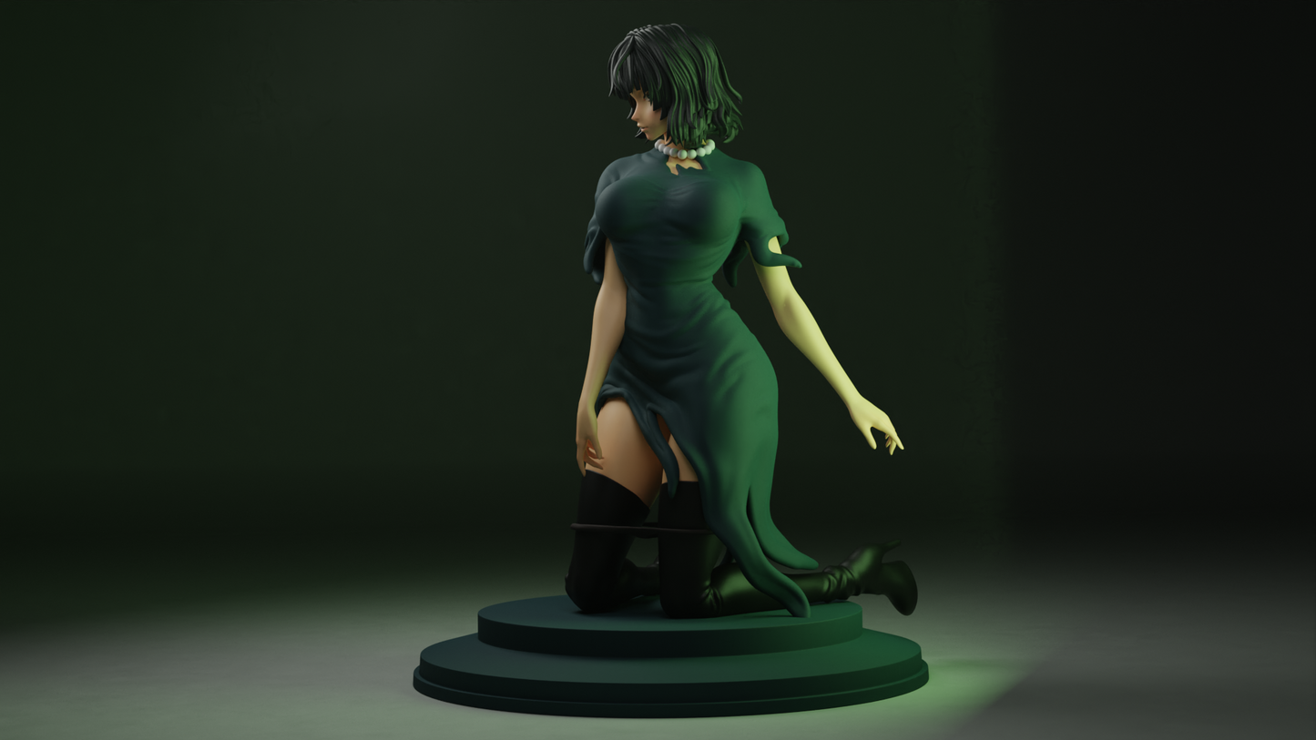 Fubuki Special Edition - One-Punch Man - STL 3D Print Files - 3D Printed Garage Kit ガレージキット Resin Model Scale Figure フィギュア