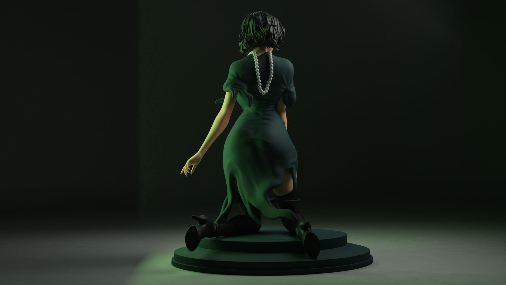 Fubuki Special Edition - One-Punch Man - STL 3D Print Files - 3D Printed Garage Kit ガレージキット Resin Model Scale Figure フィギュア