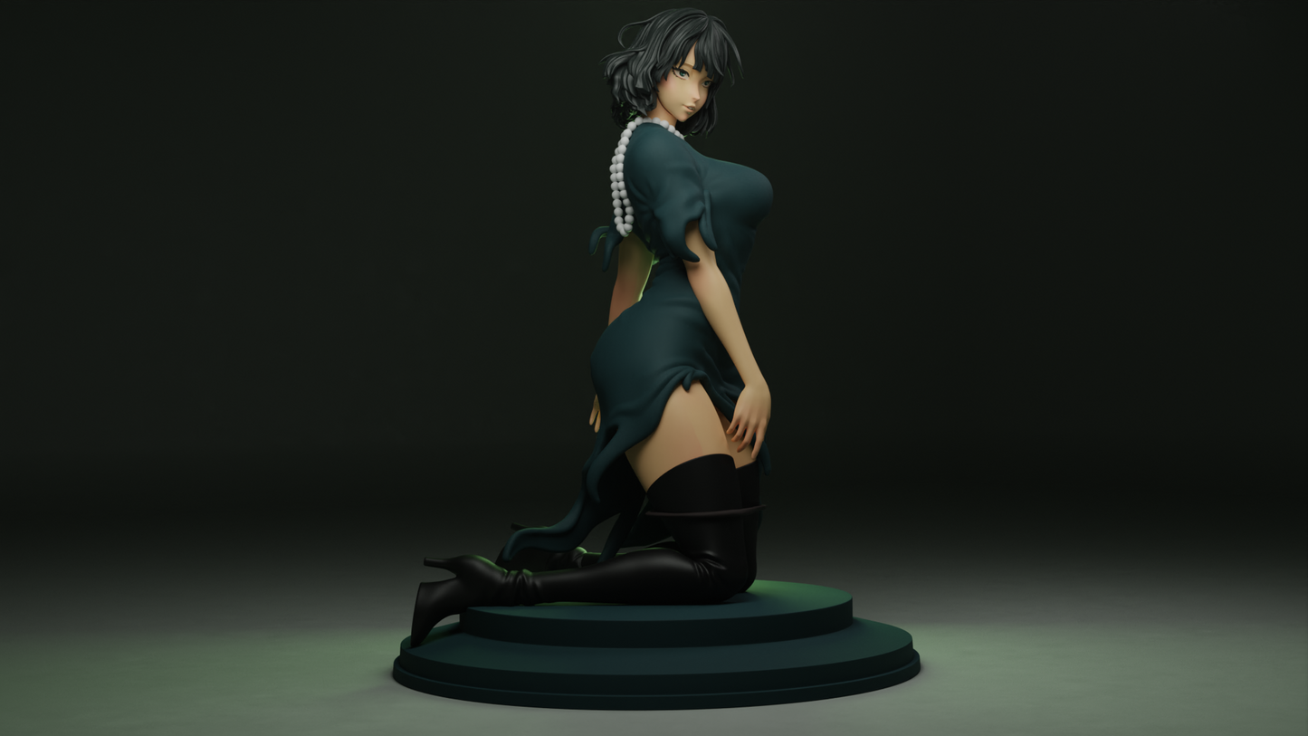 Fubuki Special Edition - One-Punch Man - STL 3D Print Files - 3D Printed Garage Kit ガレージキット Resin Model Scale Figure フィギュア
