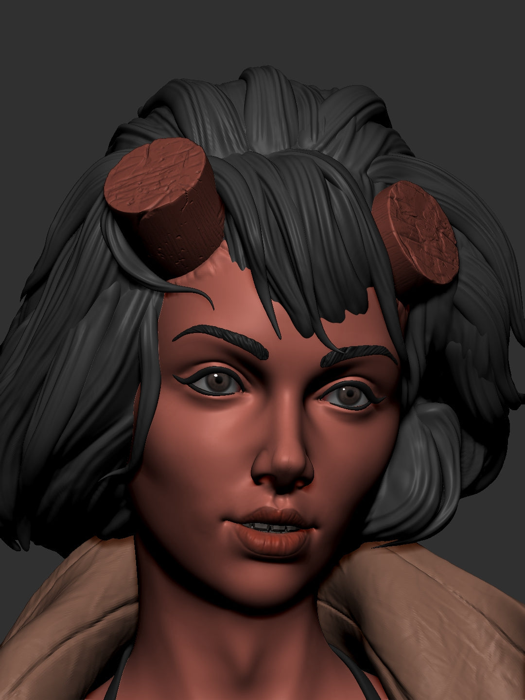 1428 HELLGIRL Special Edition - STL 3D Print Files - 3D Printed Garage Kit ガレージキット Resin Model Scale Figure フィギュア