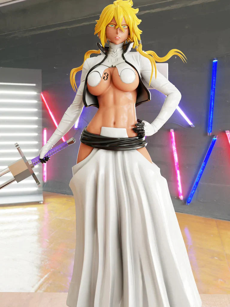 Tier Harribel Special Edition - Bleach - STL 3D Print Files - 3D Printed Garage Kit ガレージキット Resin Model Scale Figure フィギュア