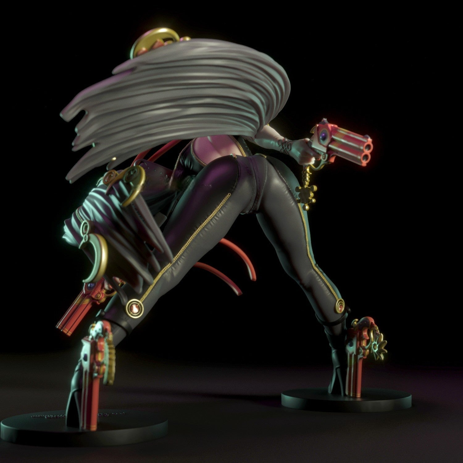 Cereza Special Edition - Bayonetta - STL 3D Print Files - 3D Printed Garage Kit ガレージキット Resin Model Scale Figure フィギュア