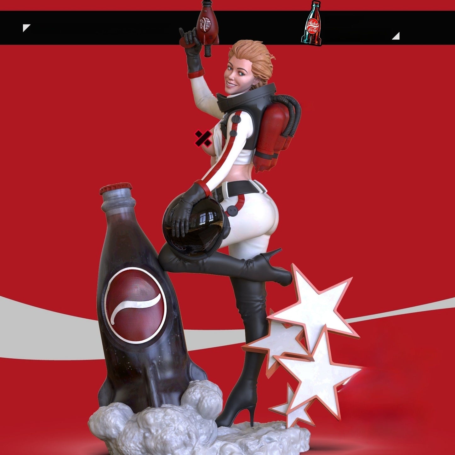 Nuka Cola Girl Special Edition 1/8 Scale
