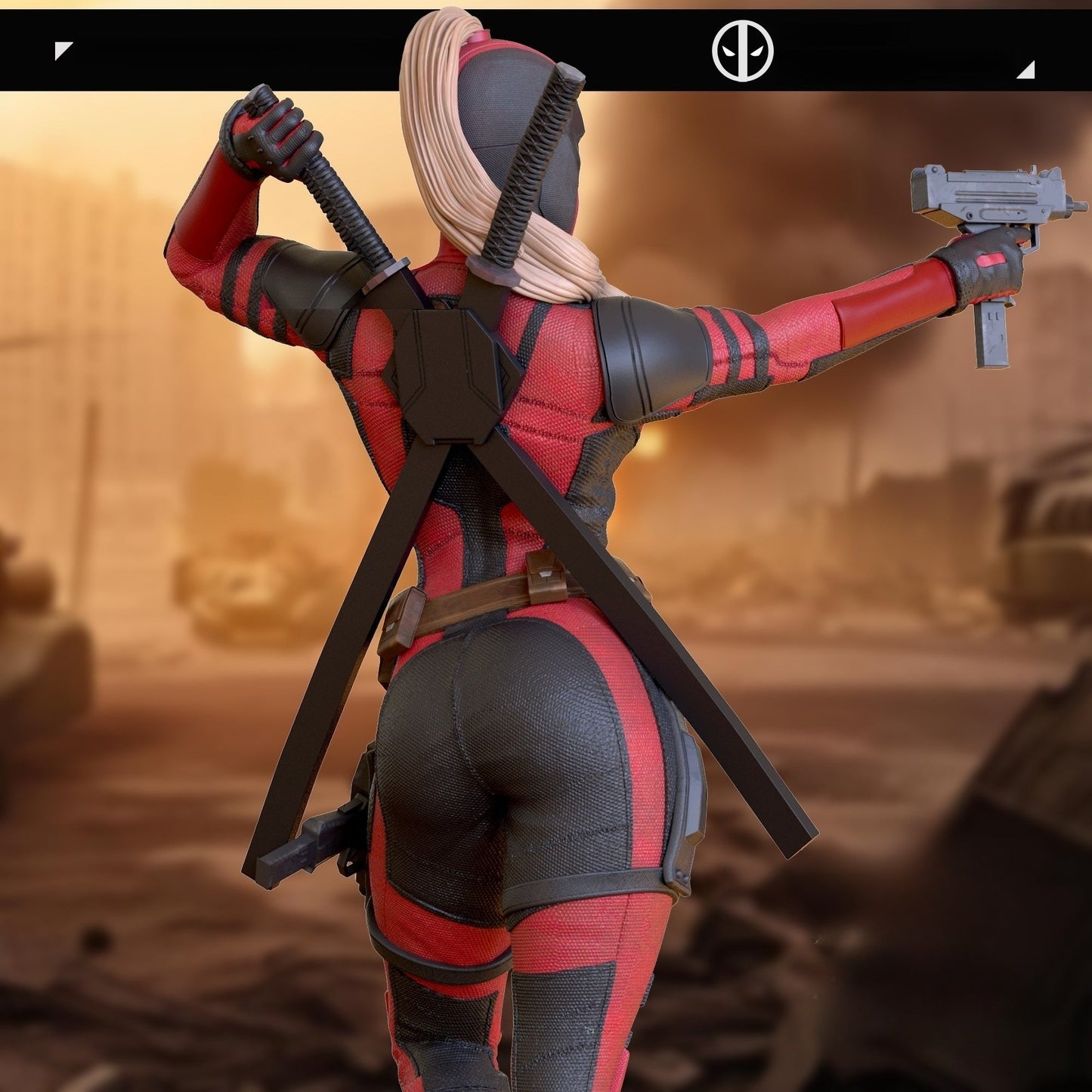 Lady Deadpool Special Edition 1/8 Scale