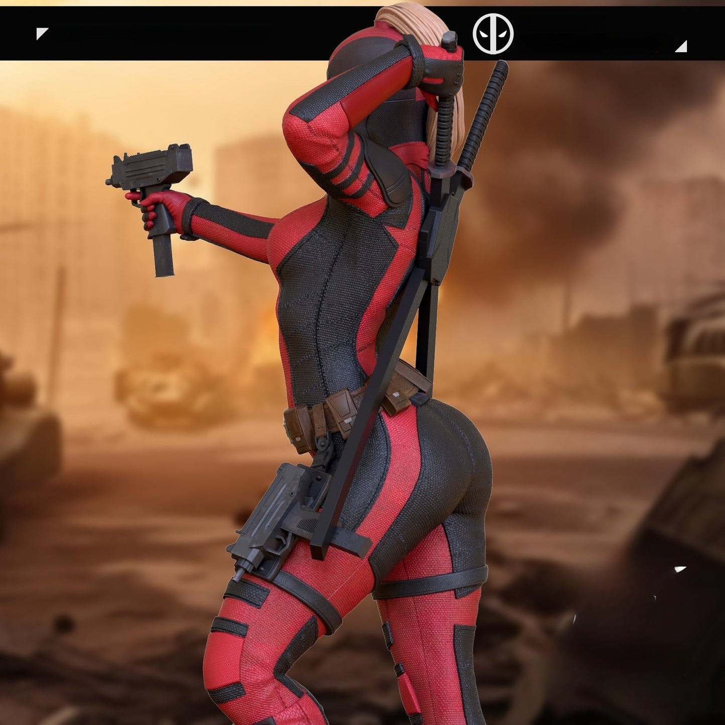 Lady Deadpool Special Edition 1/8 Scale