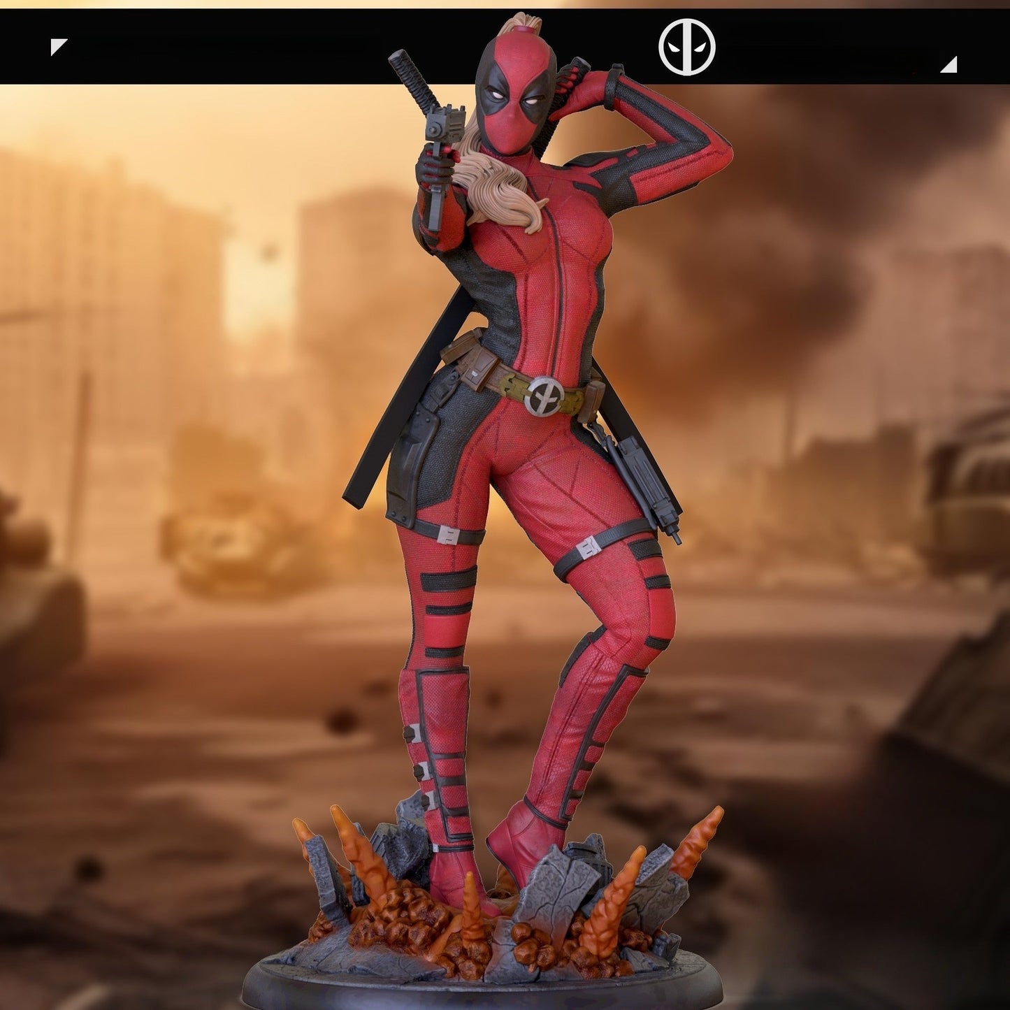 Lady Deadpool Special Edition 1/8 Scale