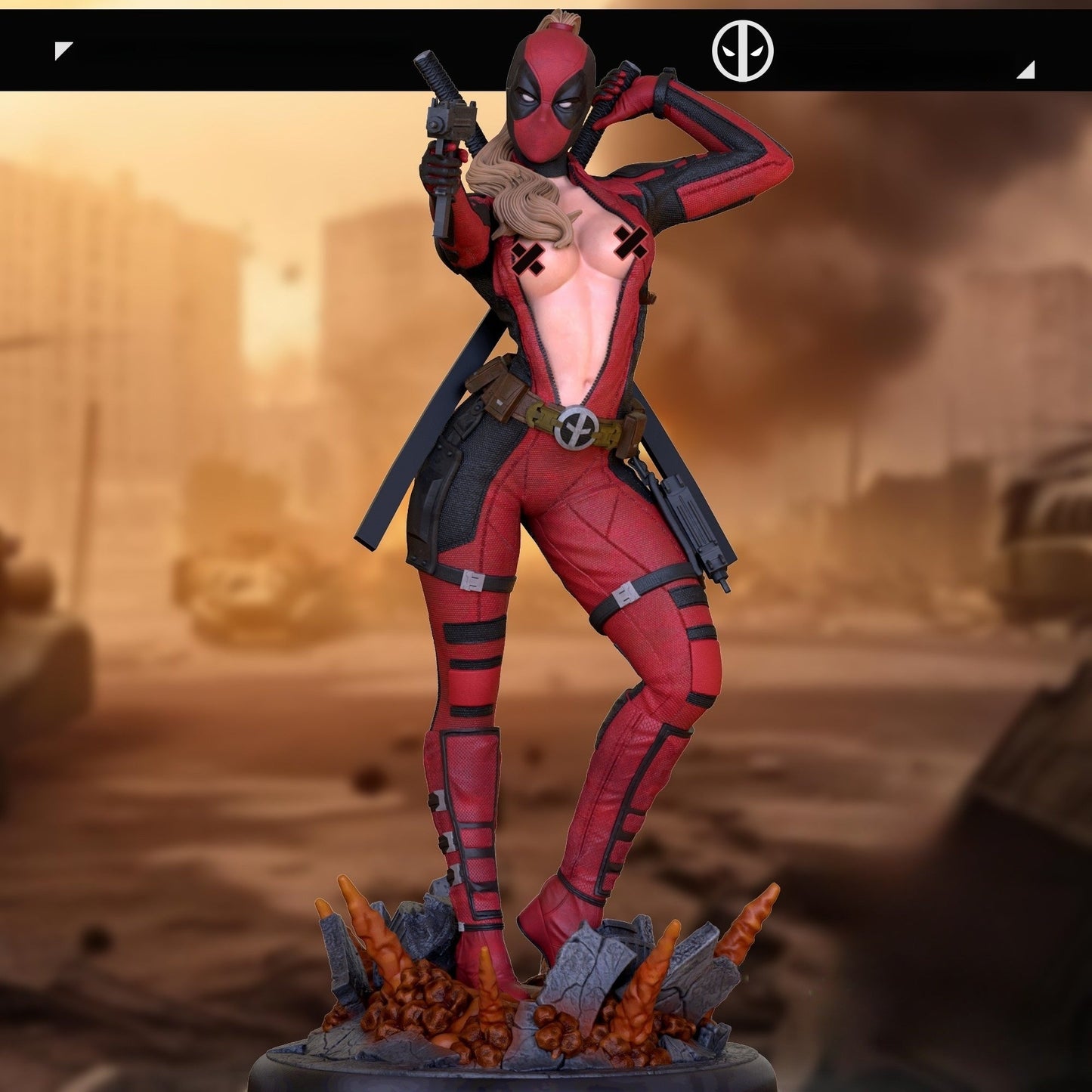 Lady Deadpool Special Edition 1/8 Scale