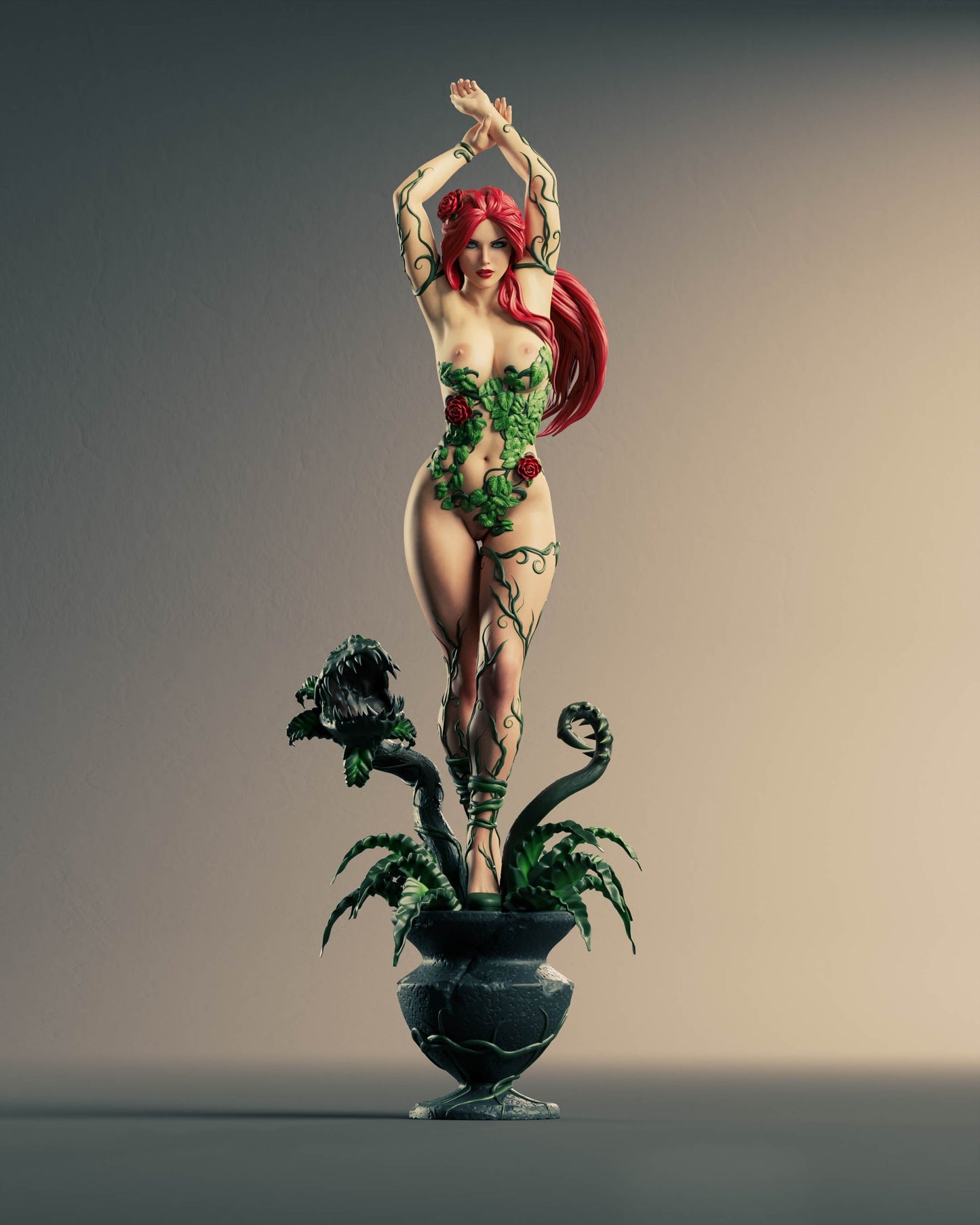 1376 Poison Ivy Special Edition - DC Comics - STL 3D Print Files - 3D Printed Garage Kit ガレージキット Resin Model Scale Figure フィギュア
