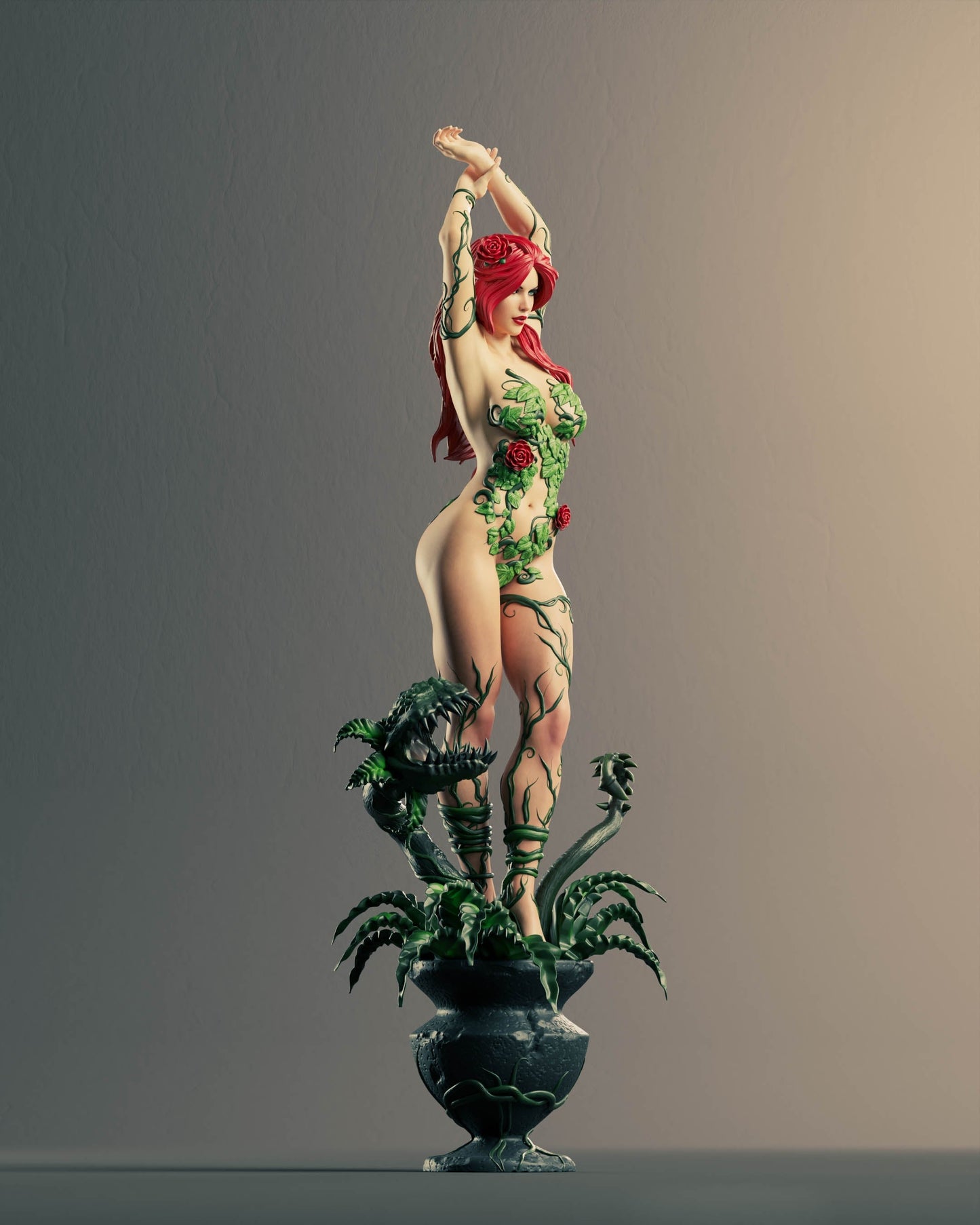 1376 Poison Ivy Special Edition - DC Comics - STL 3D Print Files - 3D Printed Garage Kit ガレージキット Resin Model Scale Figure フィギュア