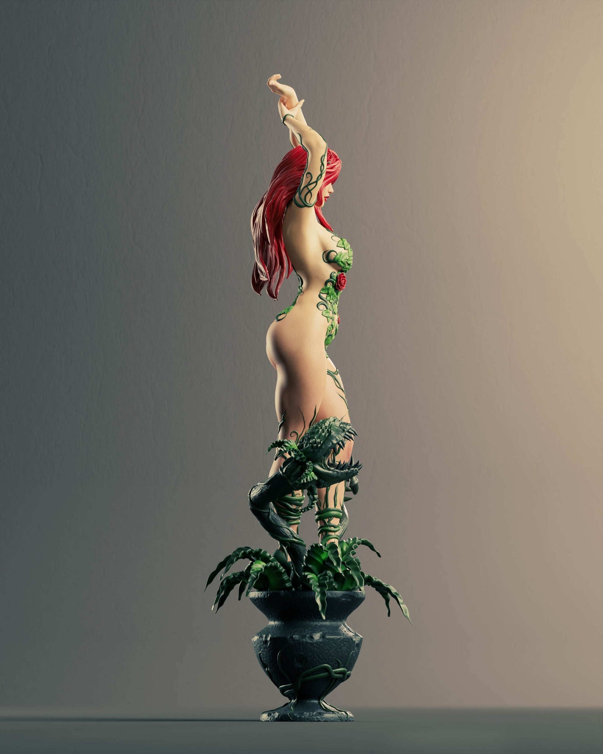 1376 Poison Ivy Special Edition - DC Comics - STL 3D Print Files - 3D Printed Garage Kit ガレージキット Resin Model Scale Figure フィギュア