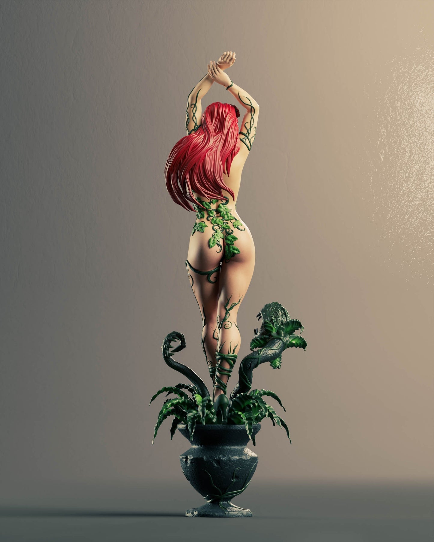 1376 Poison Ivy Special Edition - DC Comics - STL 3D Print Files - 3D Printed Garage Kit ガレージキット Resin Model Scale Figure フィギュア