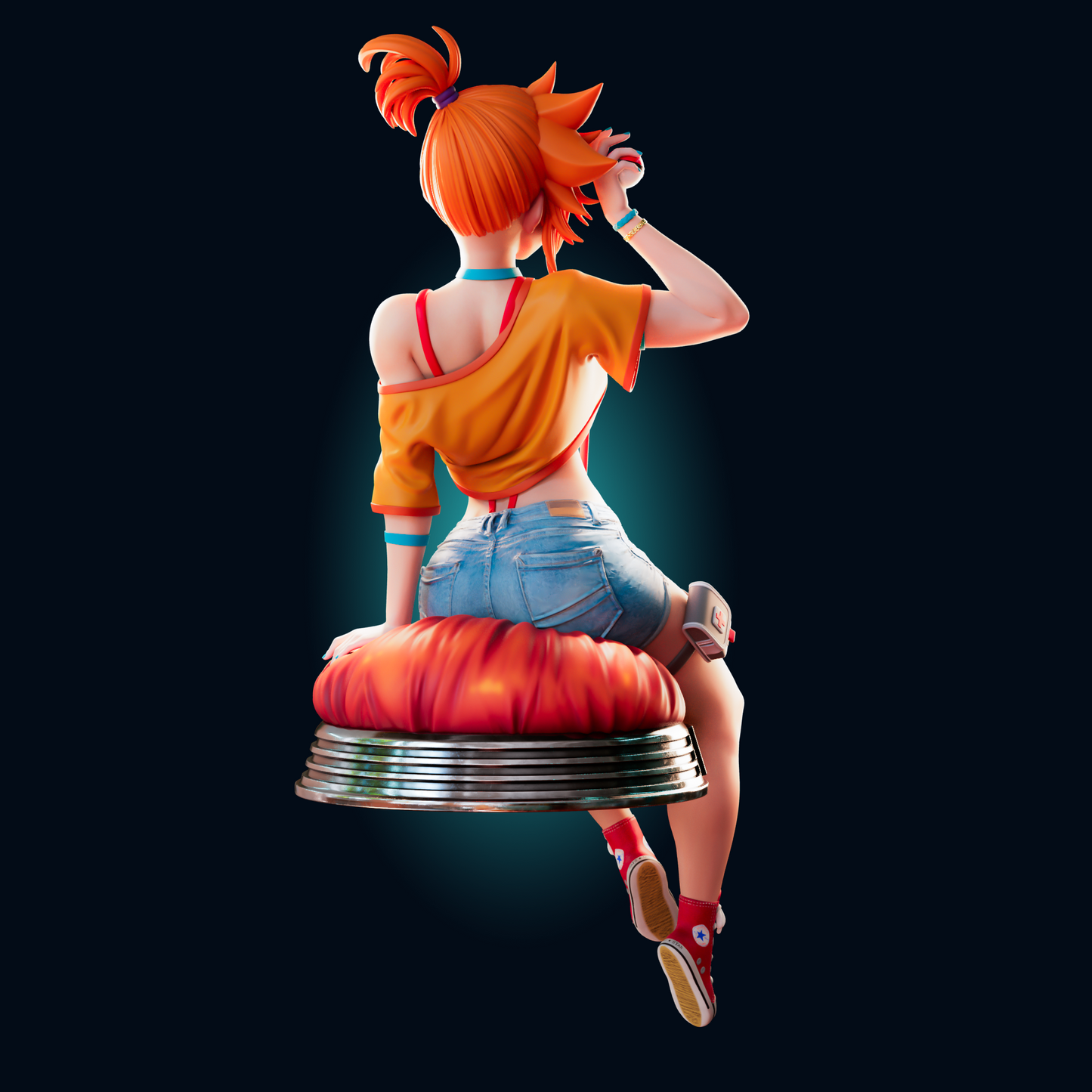 1497 Misty Special Edition - Pokemon - STL 3D Print Files - 3D Printed Garage Kit ガレージキット Resin Model Scale Figure フィギュア
