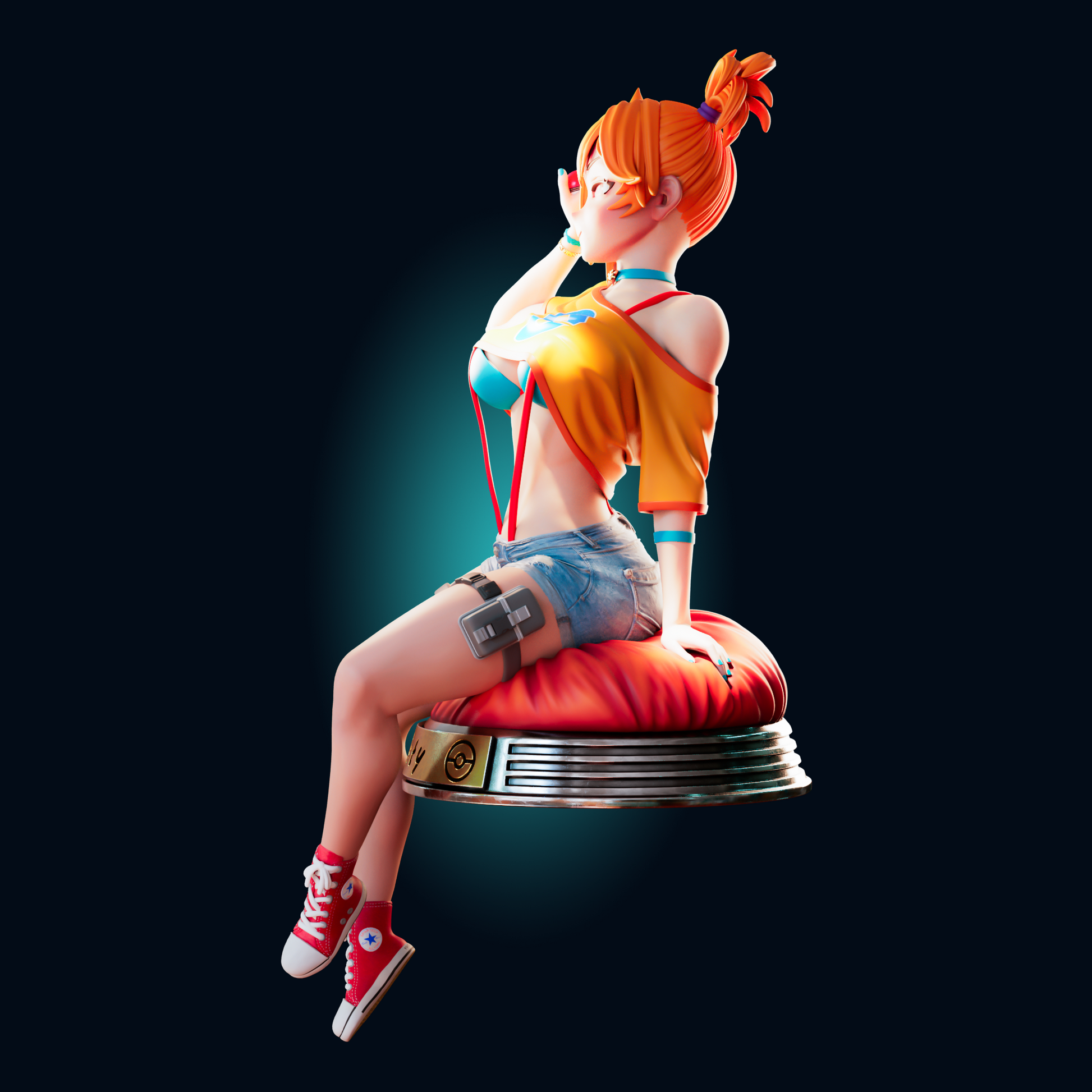 1497 Misty Special Edition - Pokemon - STL 3D Print Files - 3D Printed Garage Kit ガレージキット Resin Model Scale Figure フィギュア
