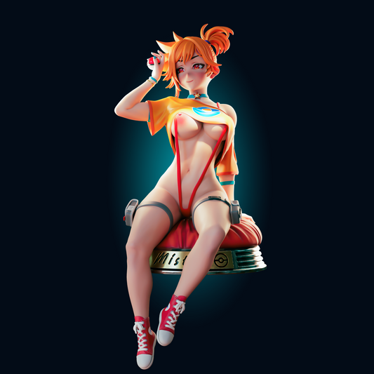 1497 Misty Special Edition - Pokemon - STL 3D Print Files - 3D Printed Garage Kit ガレージキット Resin Model Scale Figure フィギュア