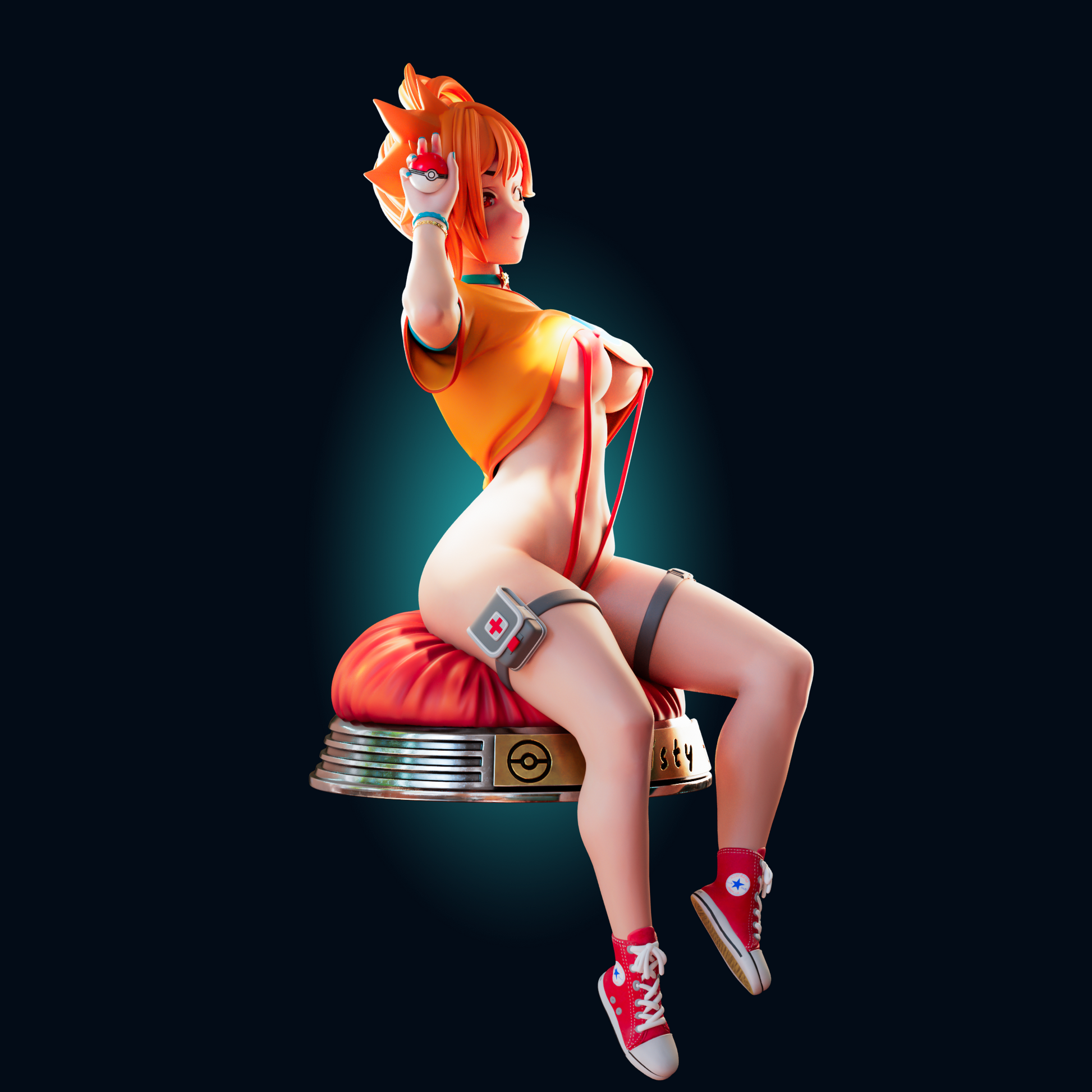 1497 Misty Special Edition - Pokemon - STL 3D Print Files - 3D Printed Garage Kit ガレージキット Resin Model Scale Figure フィギュア