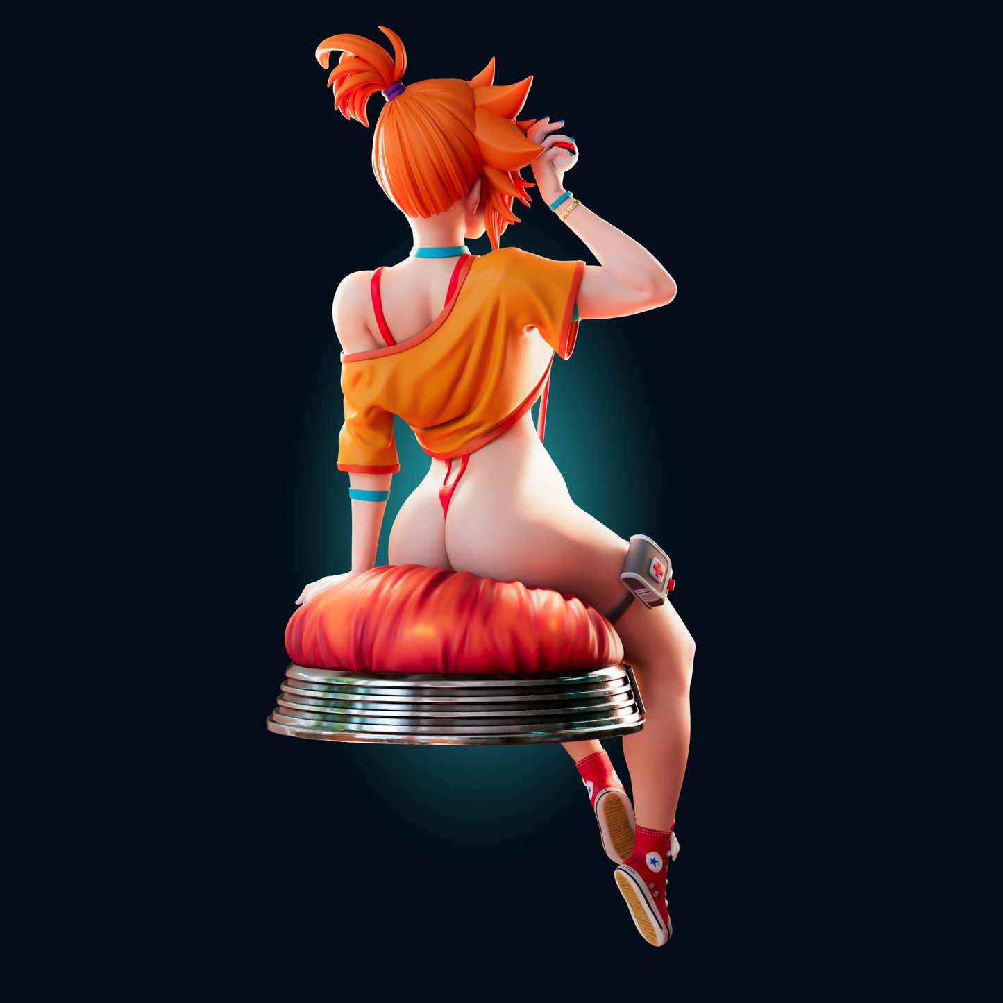 1497 Misty Special Edition - Pokemon - STL 3D Print Files - 3D Printed Garage Kit ガレージキット Resin Model Scale Figure フィギュア