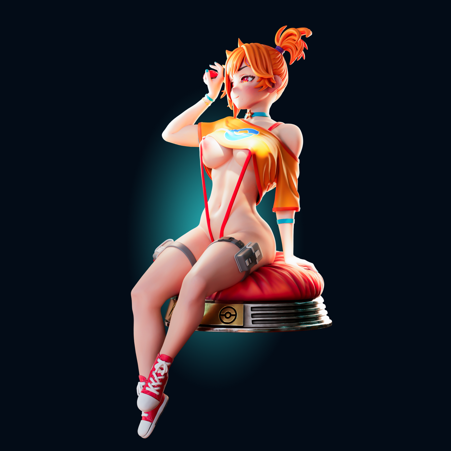 1497 Misty Special Edition - Pokemon - STL 3D Print Files - 3D Printed Garage Kit ガレージキット Resin Model Scale Figure フィギュア