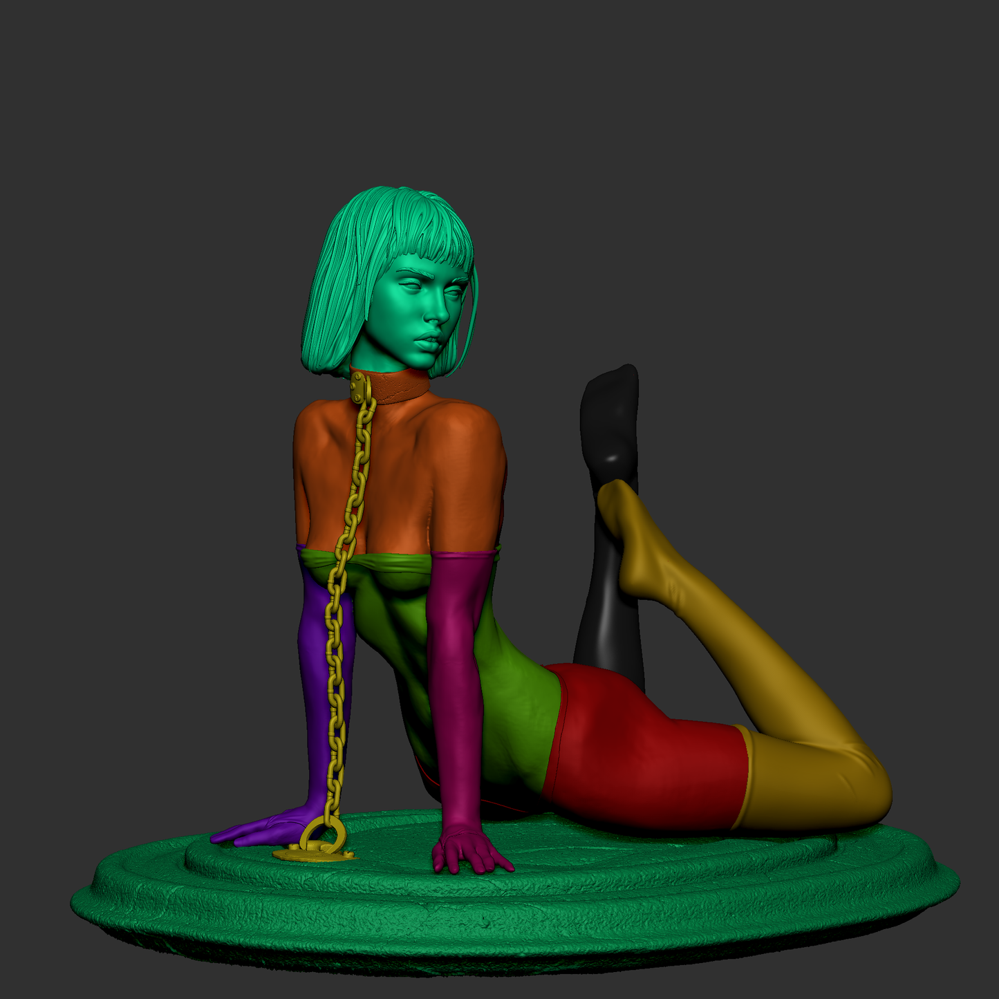 Prohibited - STL 3D Print Files - 3D Printed Garage Kit ガレージキット Resin Model Scale Figure フィギュア