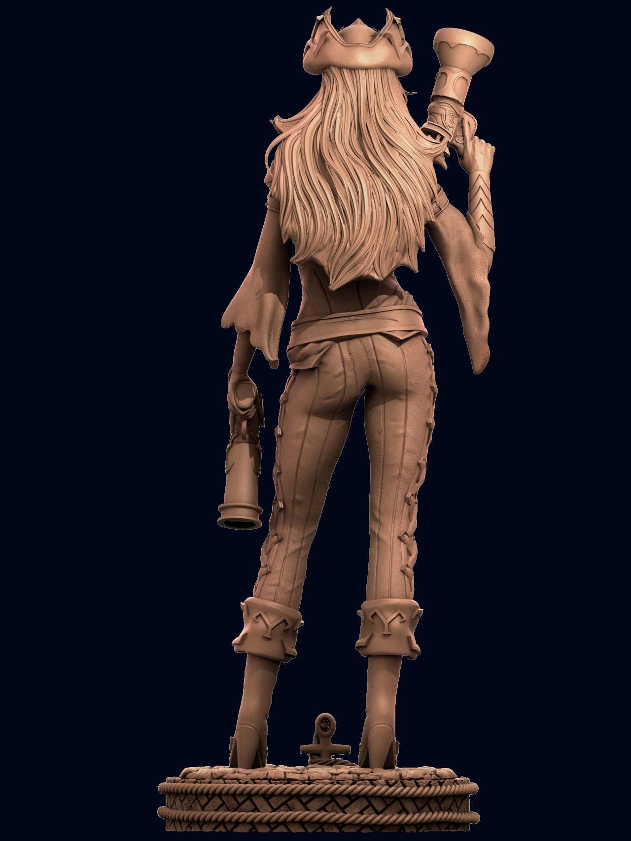 Miss Fortune Special Edition - League of Legends - STL 3D Print Files - 3D Printed Garage Kit ガレージキット Resin Model Scale Figure フィギュア