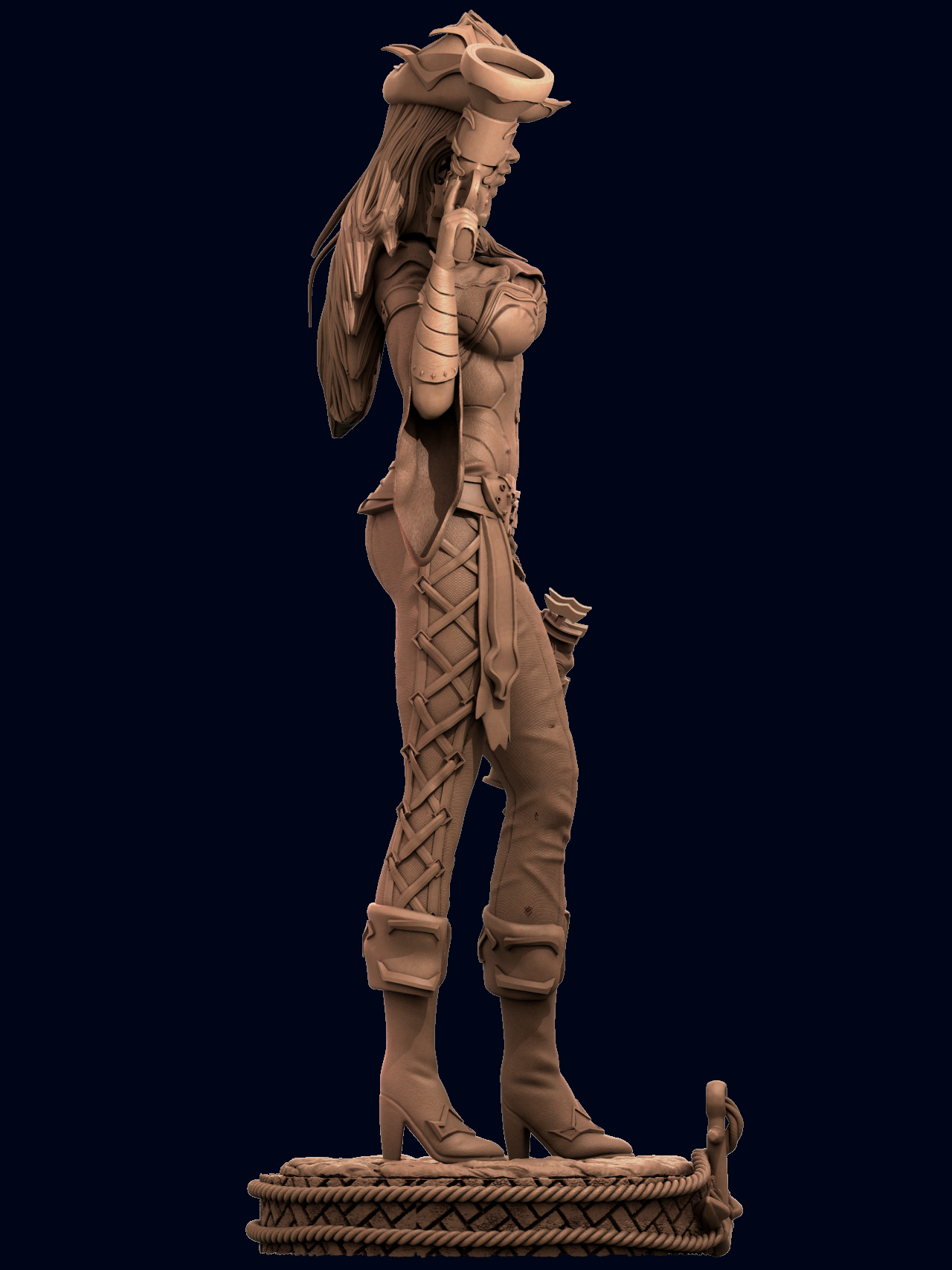 Miss Fortune Special Edition - League of Legends - STL 3D Print Files - 3D Printed Garage Kit ガレージキット Resin Model Scale Figure フィギュア