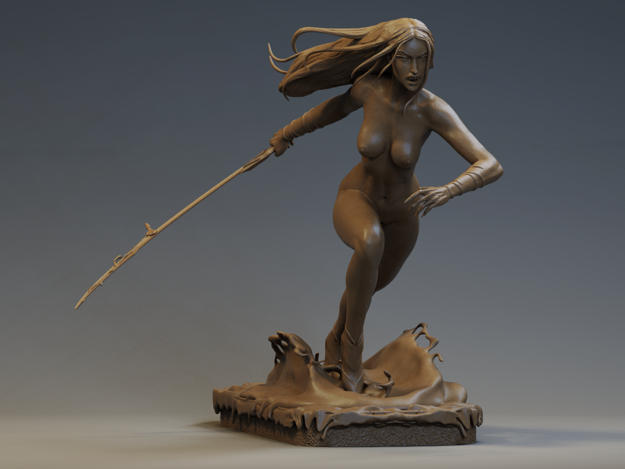 1309 Vampire Special Edition - STL 3D Print Files - 3D Printed Garage Kit ガレージキット Resin Model Scale Figure フィギュア