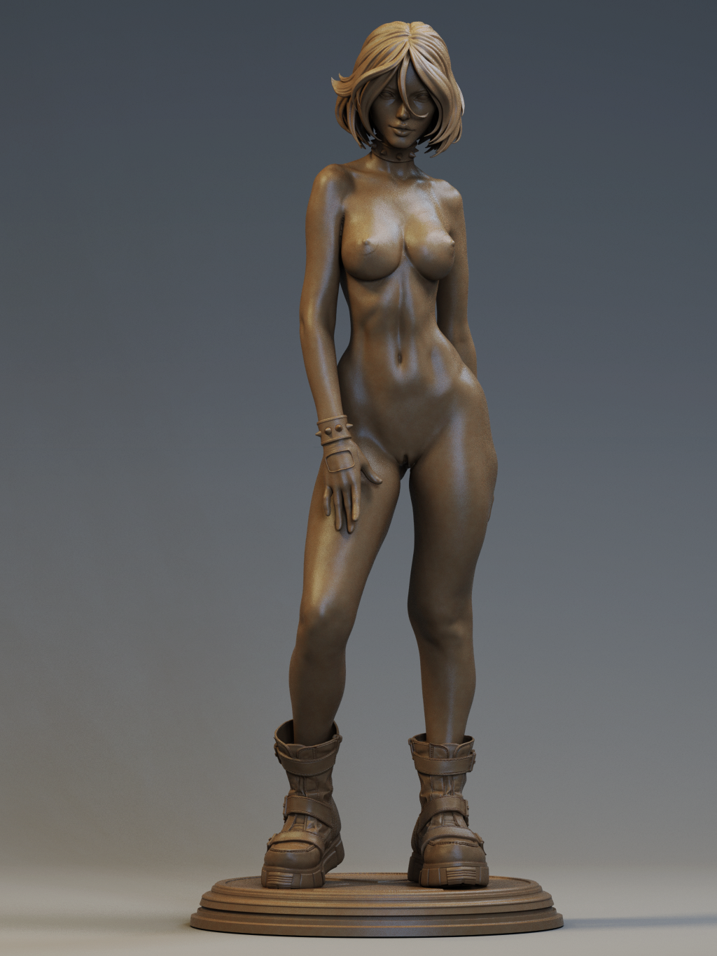 1310 Rogue Special Edition - X-Men Evolution - STL 3D Print Files - 3D Printed Garage Kit ガレージキット Resin Model Scale Figure フィギュア
